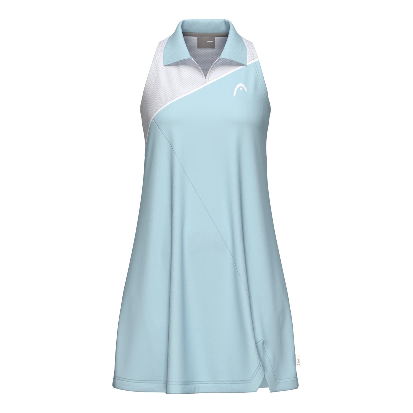 HEAD Spirit Robe Femmes - bleu clair, blanc