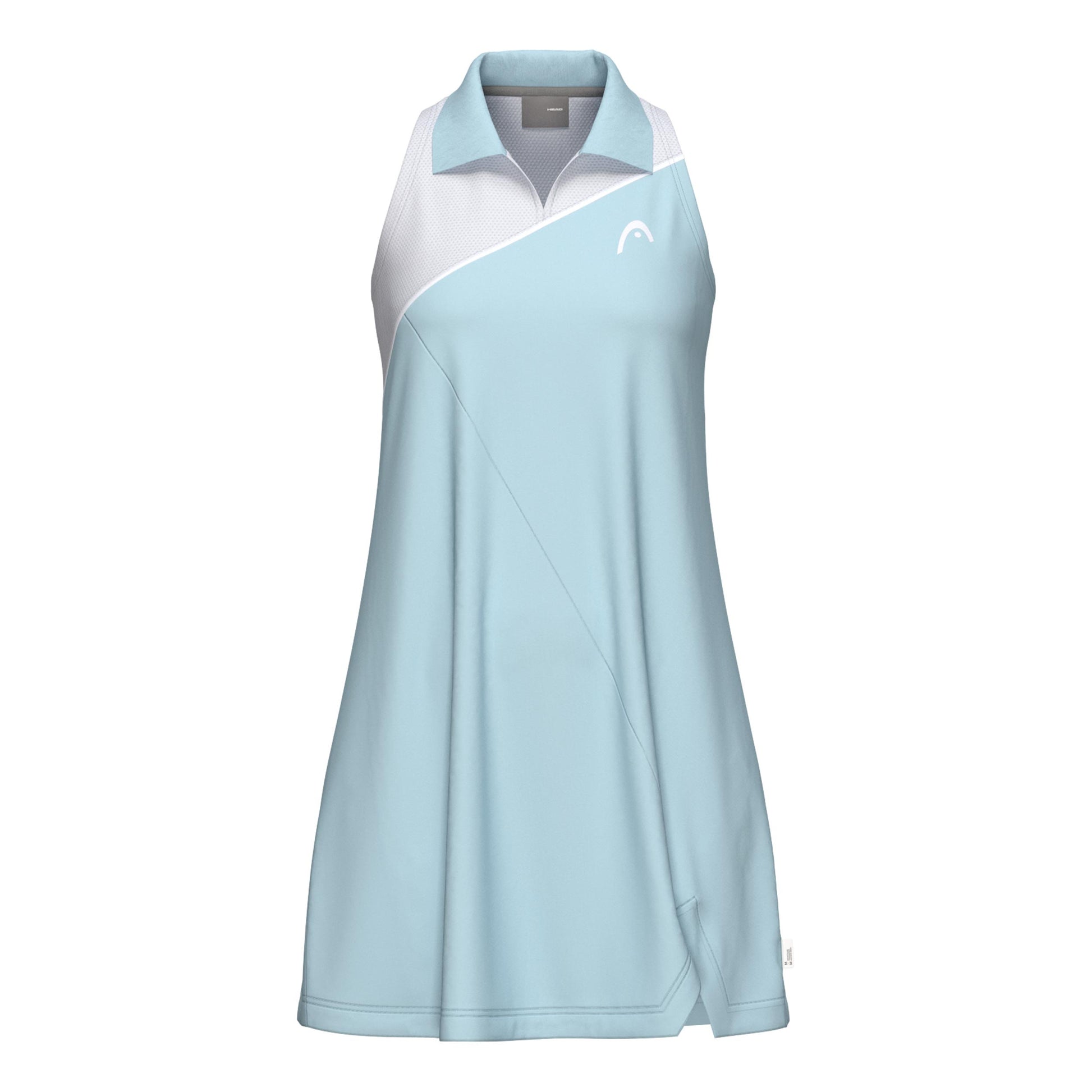 HEAD Spirit Robe Femmes - bleu clair, blanc