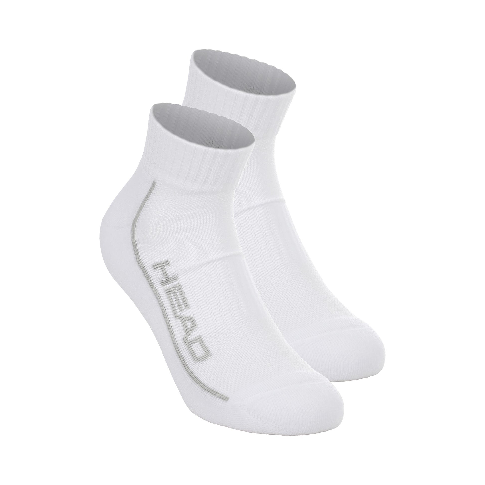 HEAD Performance Chaussettes de tennis Unisex-blanc