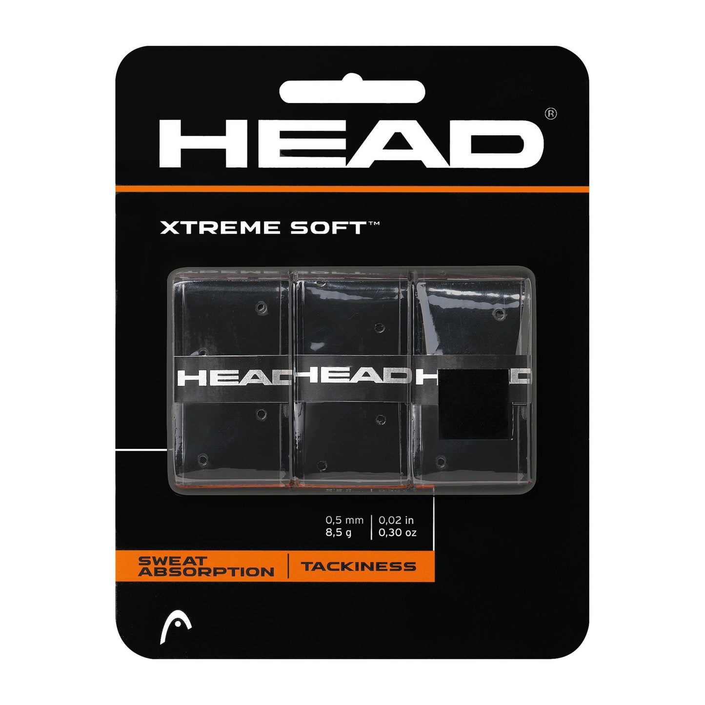 HEAD Xtreme Soft Pack de 3 - noir