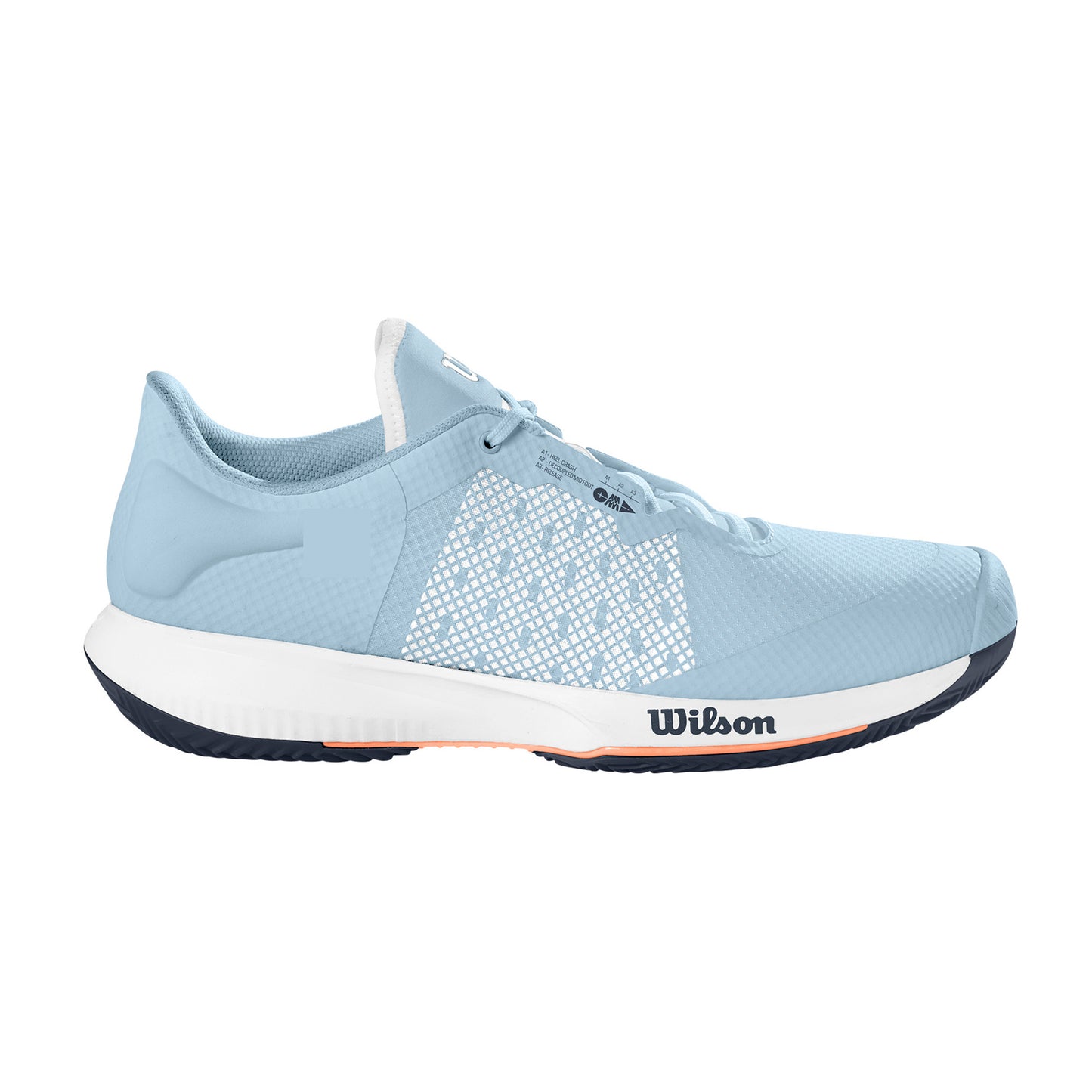 Wilson Kaos Swift Chaussure Terre Battue Femmes-Bleu Clair