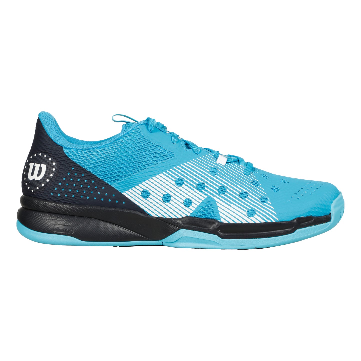 Wilson Hurakn Team Chaussures padel Hommes - turquoise, bleu foncé