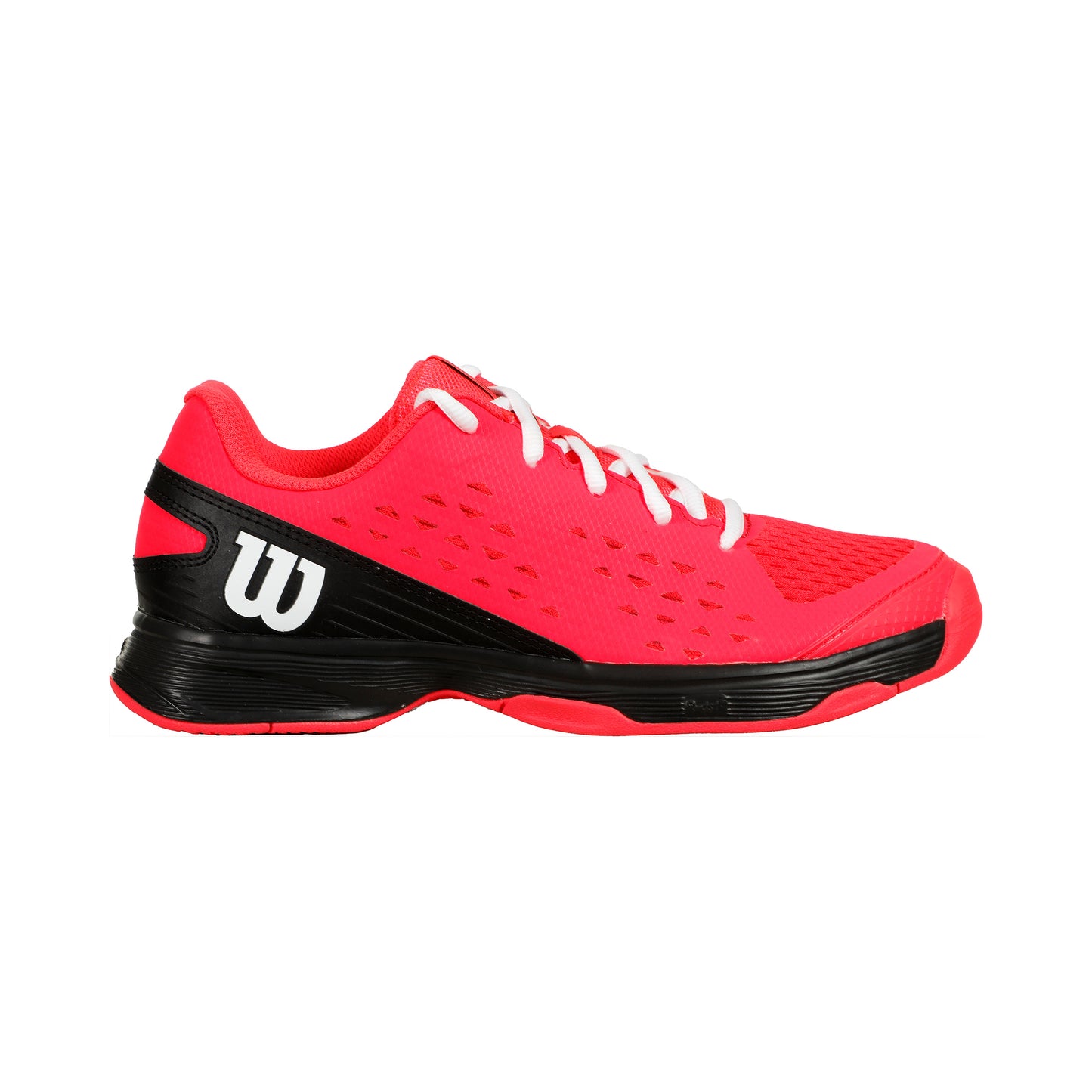 Wilson RUSH PRO AC Chaussures Toutes Surfaces Enfants-Pink,Noir