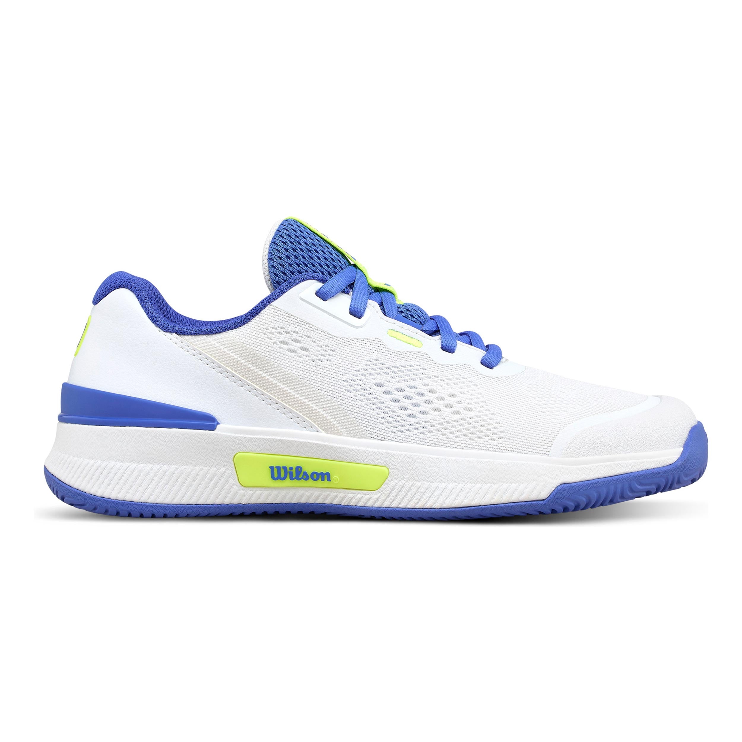 Wilson Intrigue Pro Chaussures Toutes Surfaces Femmes-Blanc,Bleu
