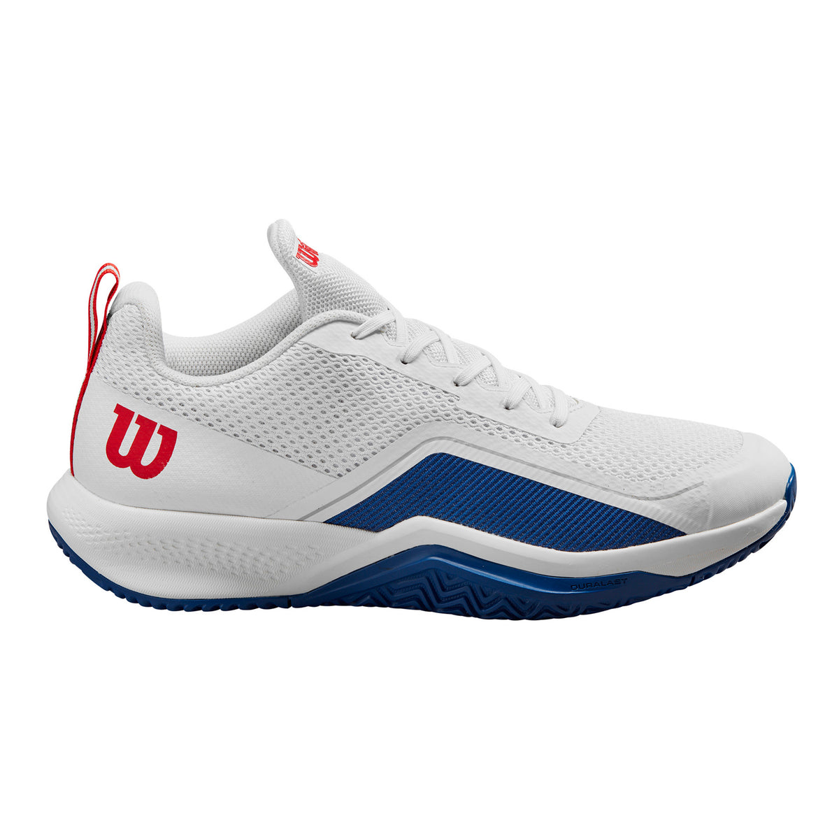 Wilson Rush Pro Lite Chaussures Toutes Surfaces Hommes-Blanc,Bleu