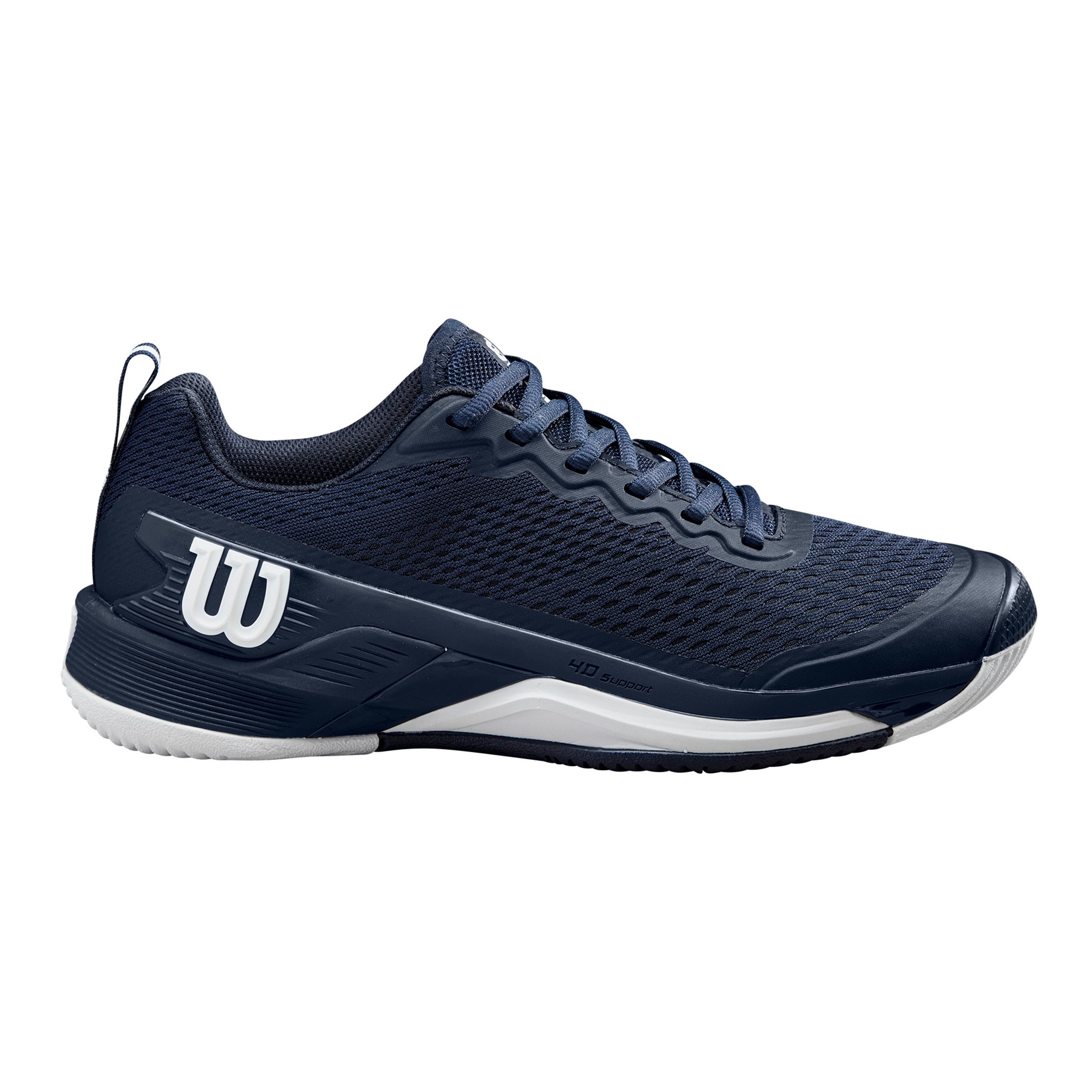 Wilson Rush Pro 4.5 Chaussures toutes surfaces Hommes - bleu foncé,