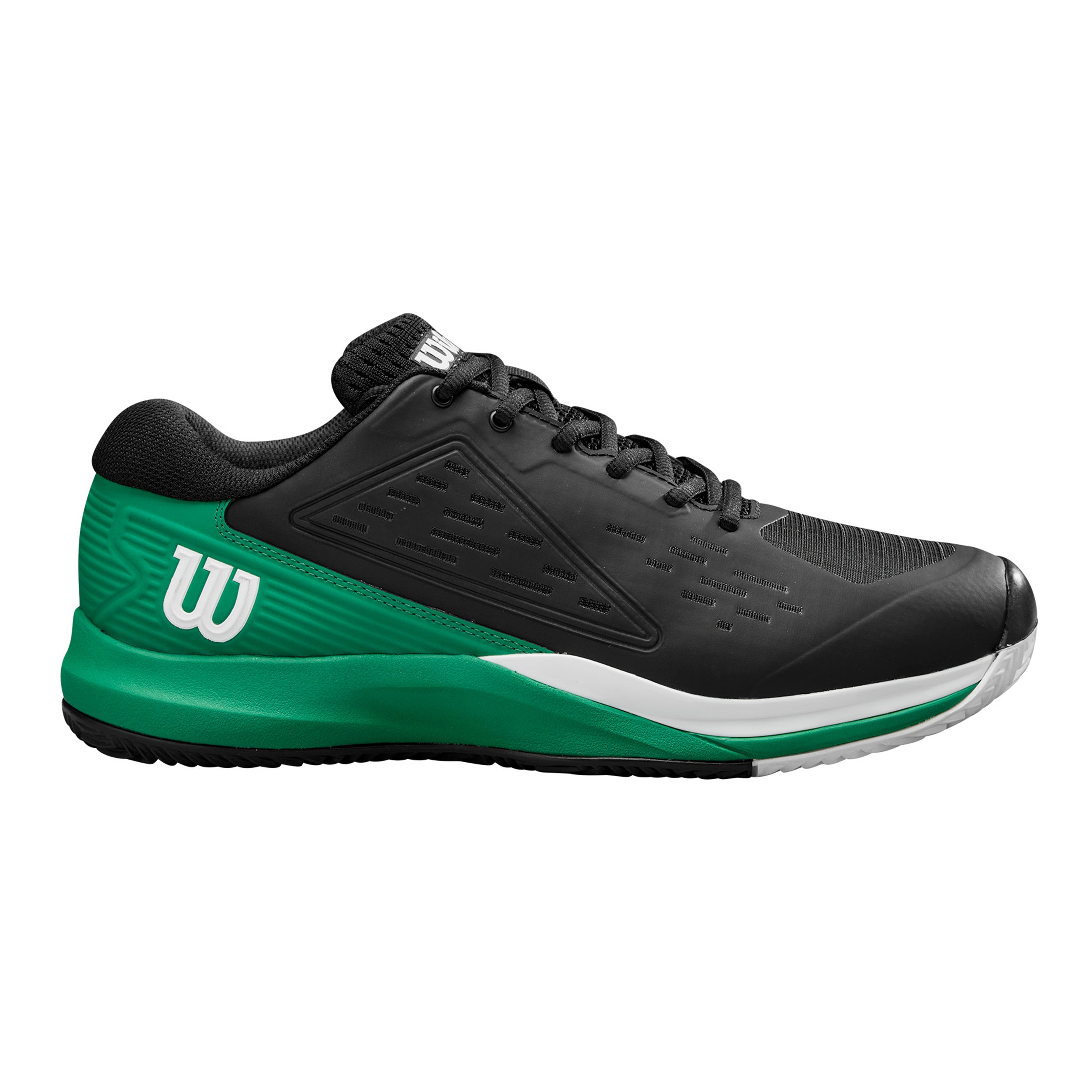 Wilson Rush Pro Ace Chaussure Terre Battue Hommes-Noir,Vert