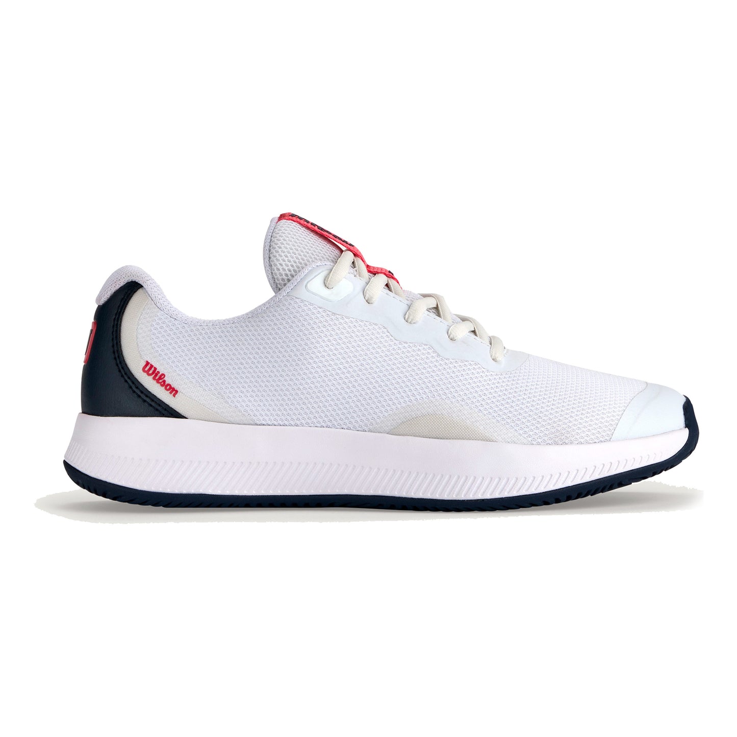 Wilson Intrigue Lite Chaussures Toutes Surfaces Femmes-Blanc,Bleu Foncé