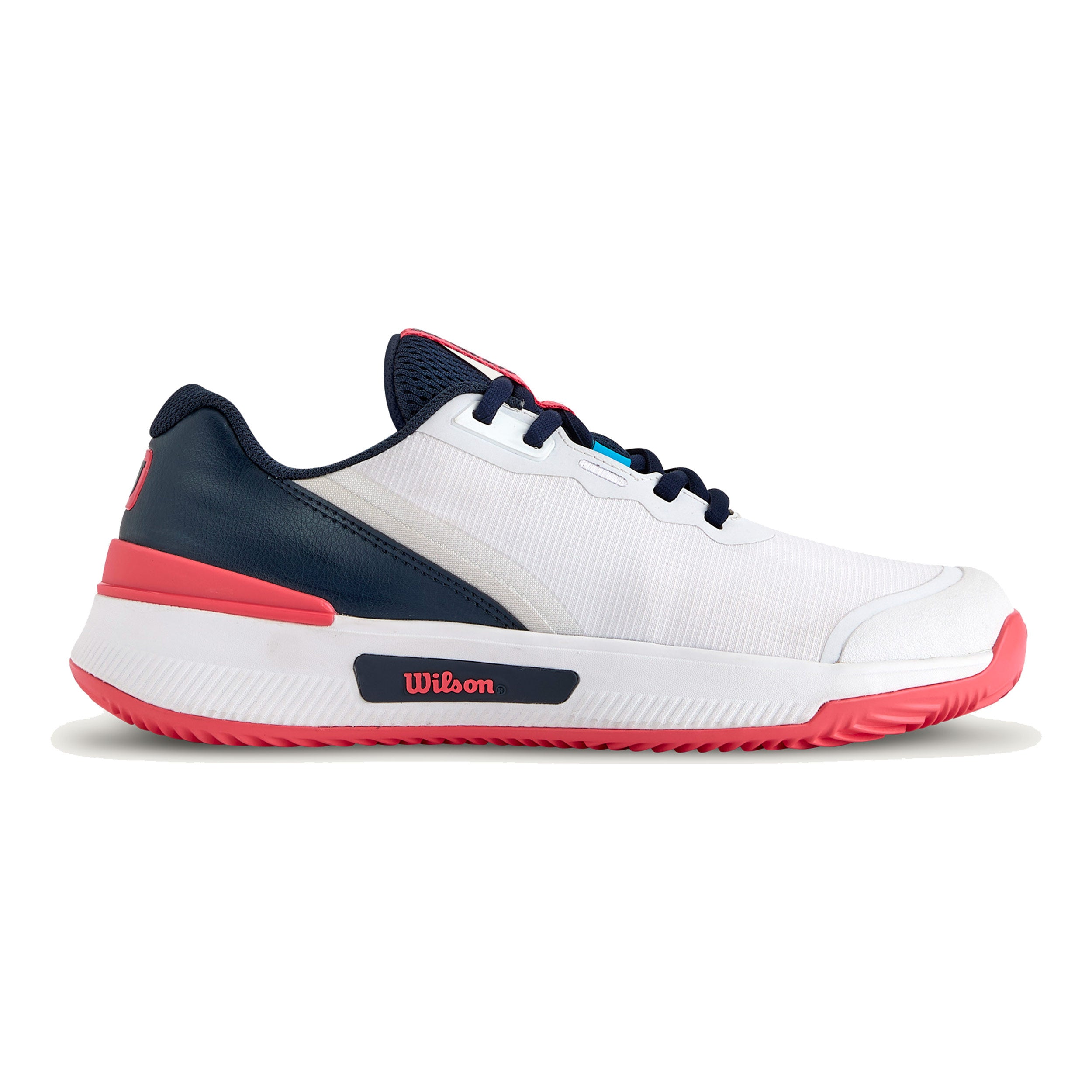 Wilson Intrigue Pro Chaussure Terre Battue Femmes-Blanc,Bleu Foncé