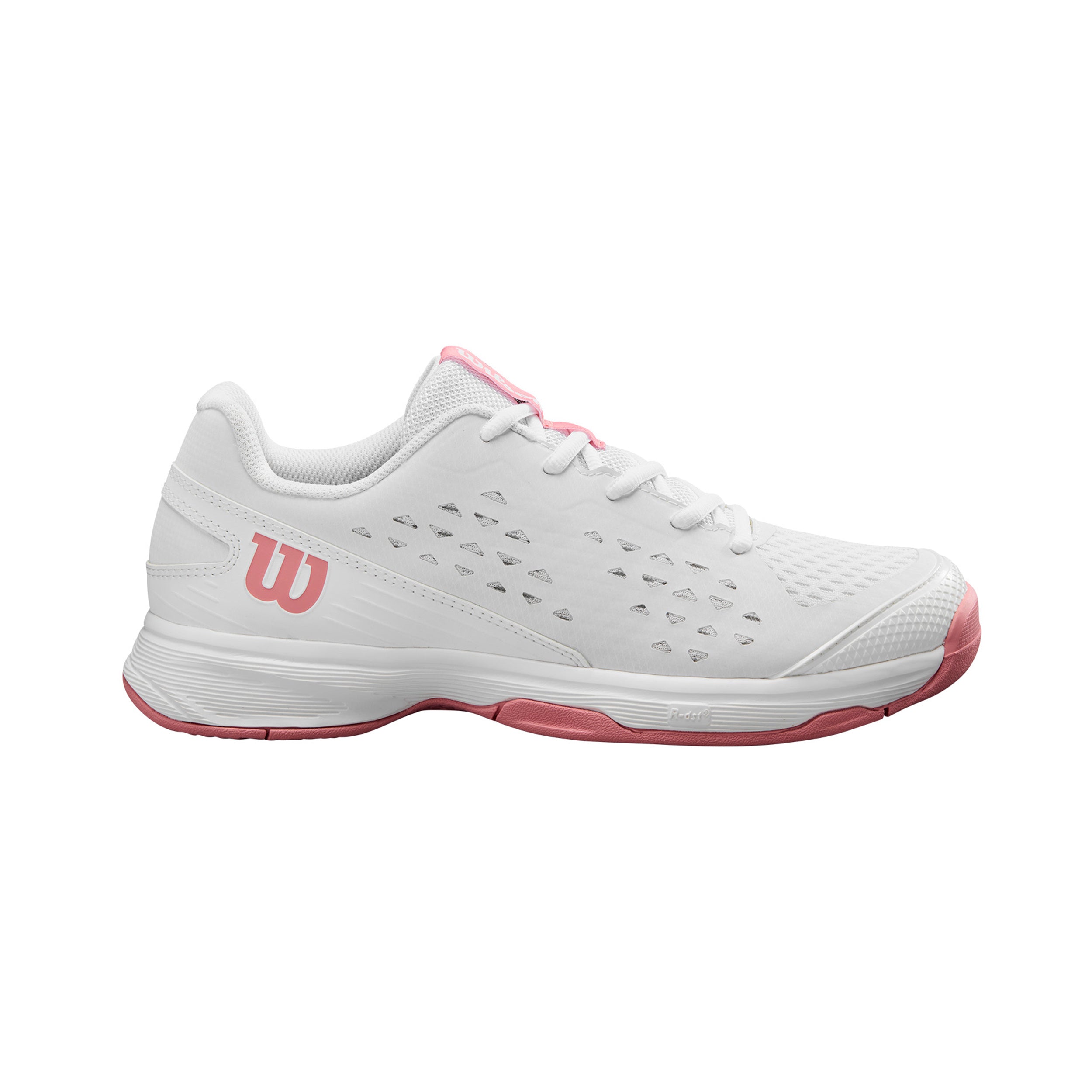 Wilson Rush Pro Chaussures Toutes Surfaces Enfants-Blanc,Mauve