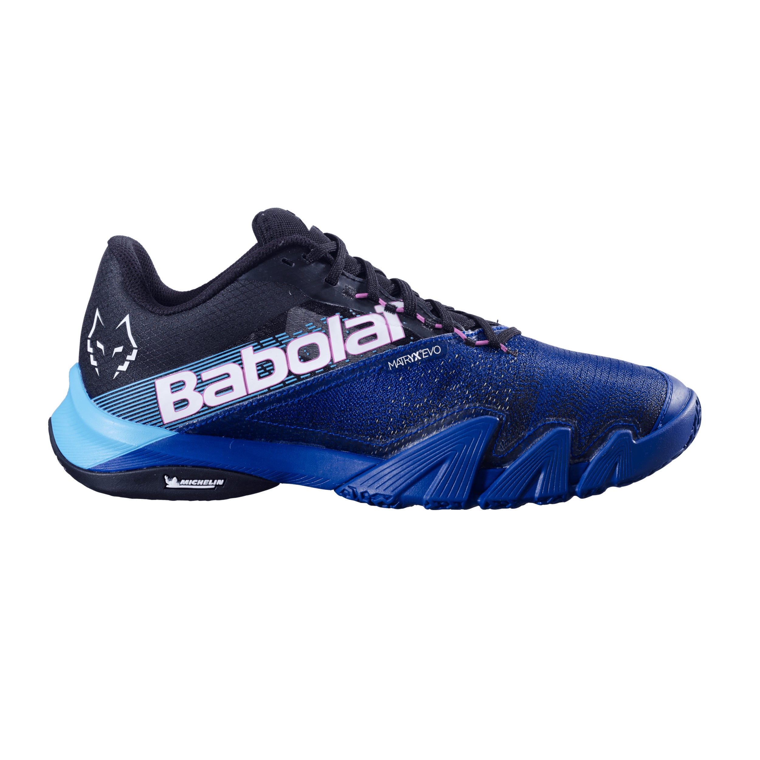 Babolat Jet Premura 2 Men Lebron Chaussures Padel Hommes-Noir,Bleu