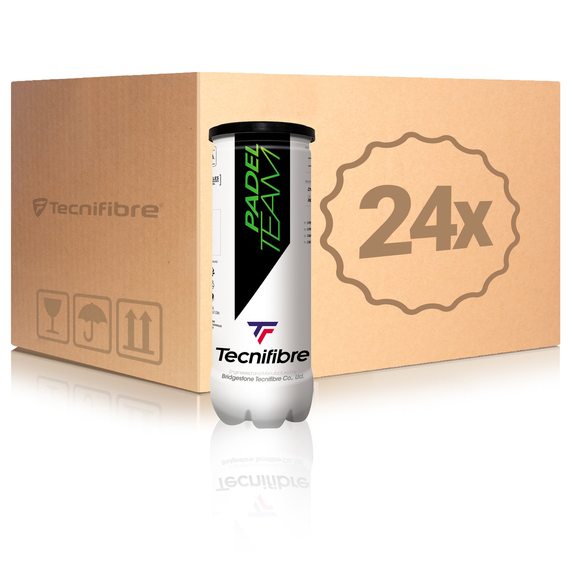 Tecnifibre 24 Tubes de 3 Team En carton