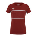 Team Tech T-shirt Femmes-Rouge Foncé