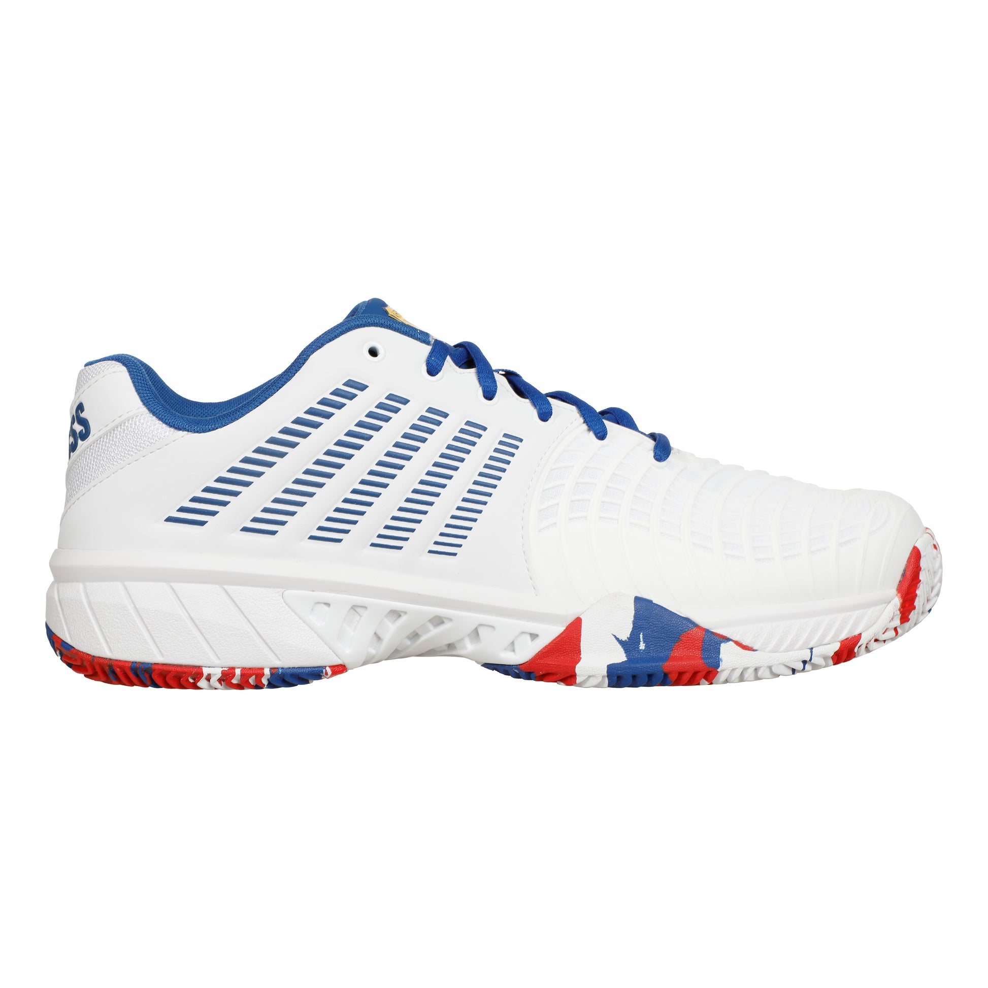 K-Swiss Express Light 3 Chaussure terre battue Hommes - blanc, bleu