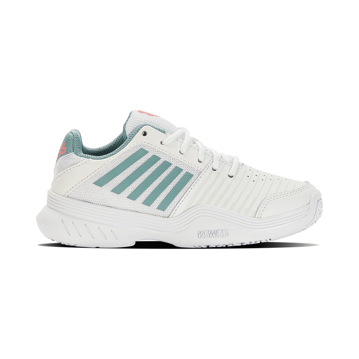 K-Swiss Court Express Omni Chaussures Toutes Surfaces Enfants-Blanc,Bleu