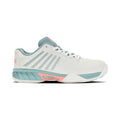 Hypercourt Express 2 Chaussure terre battue Enfants - blanc, turquoise