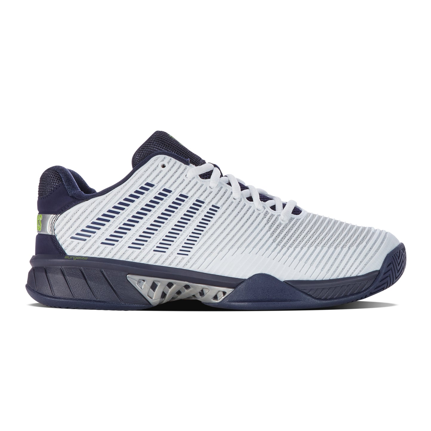 K-Swiss Hypercourt Express 2 Chaussures toutes surfaces Hommes - blanc, gris foncé