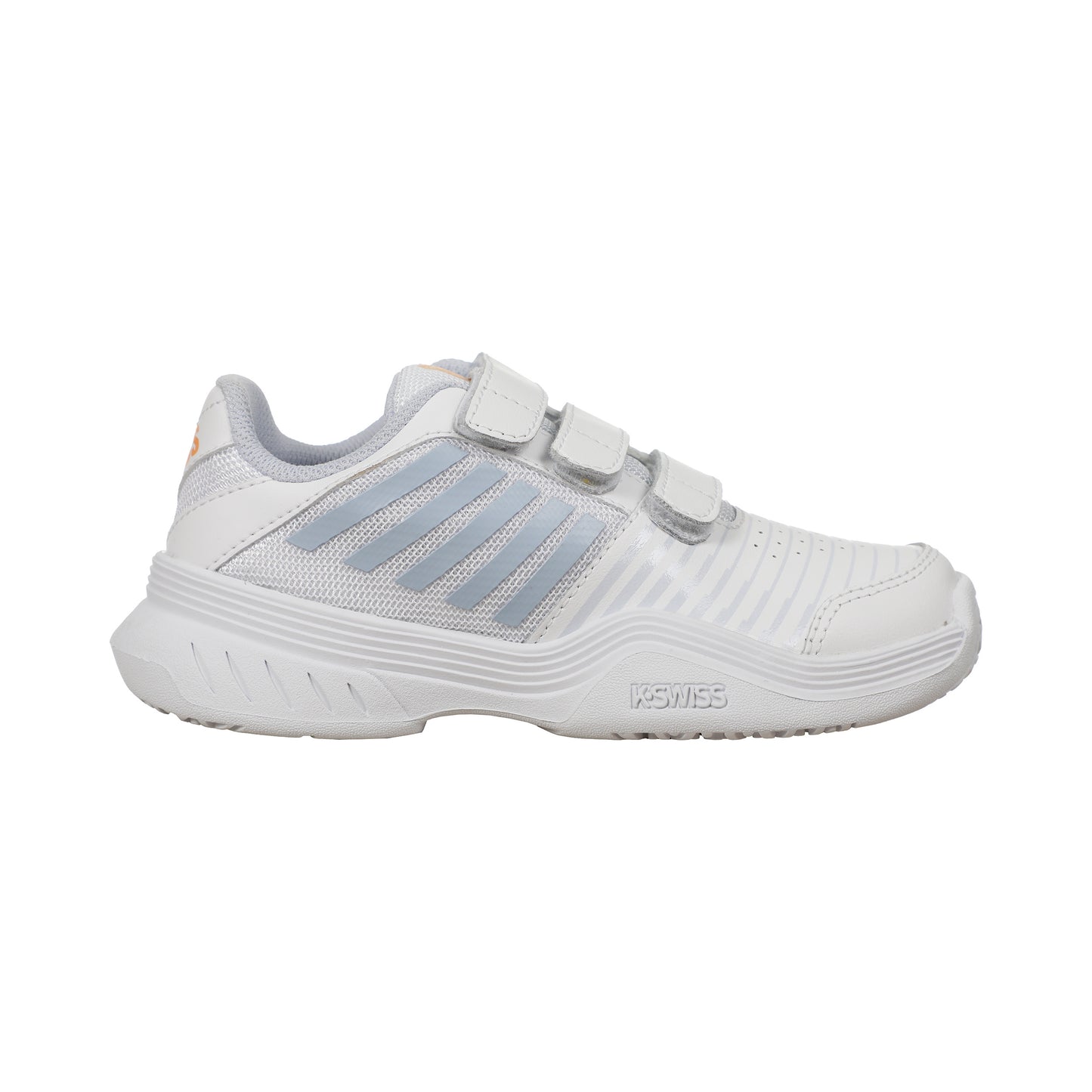 K-Swiss Court Express Strap Omni Chaussures toutes surfaces Enfants-blanc