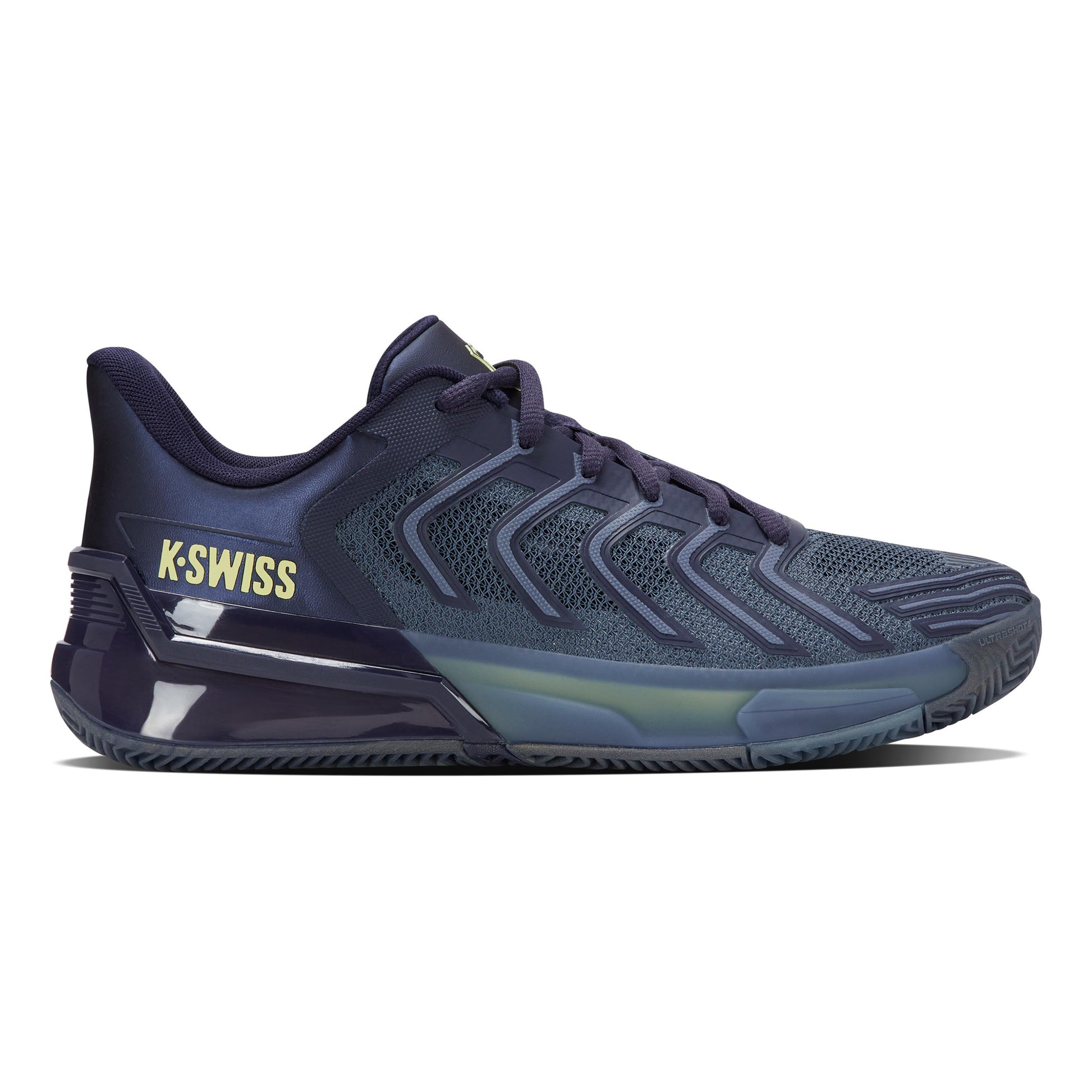 K-Swiss Ultrashot 4 Chaussure Terre Battue Hommes-Bleu Foncé,Noir