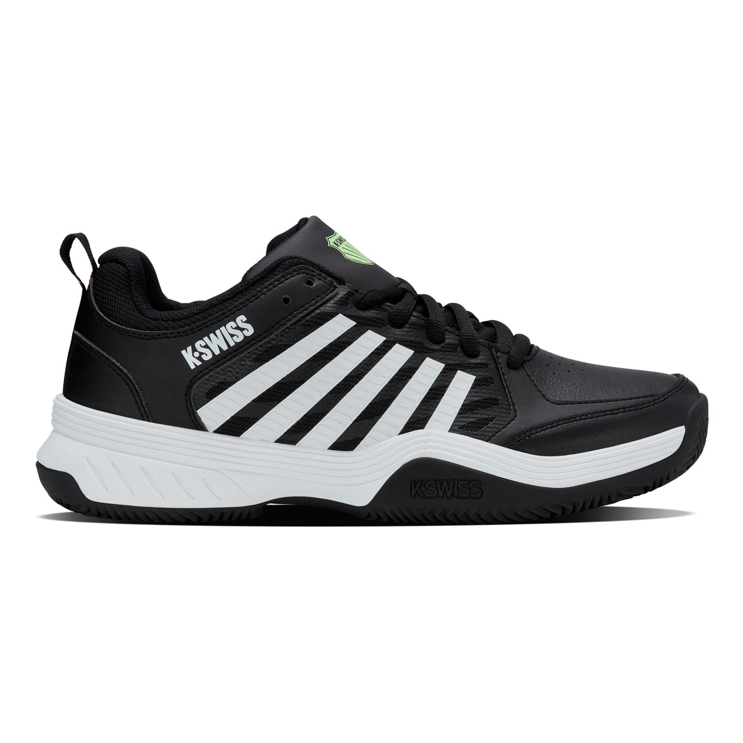 K-Swiss Court Express 2 Chaussure Terre Battue Hommes-Noir,Blanc