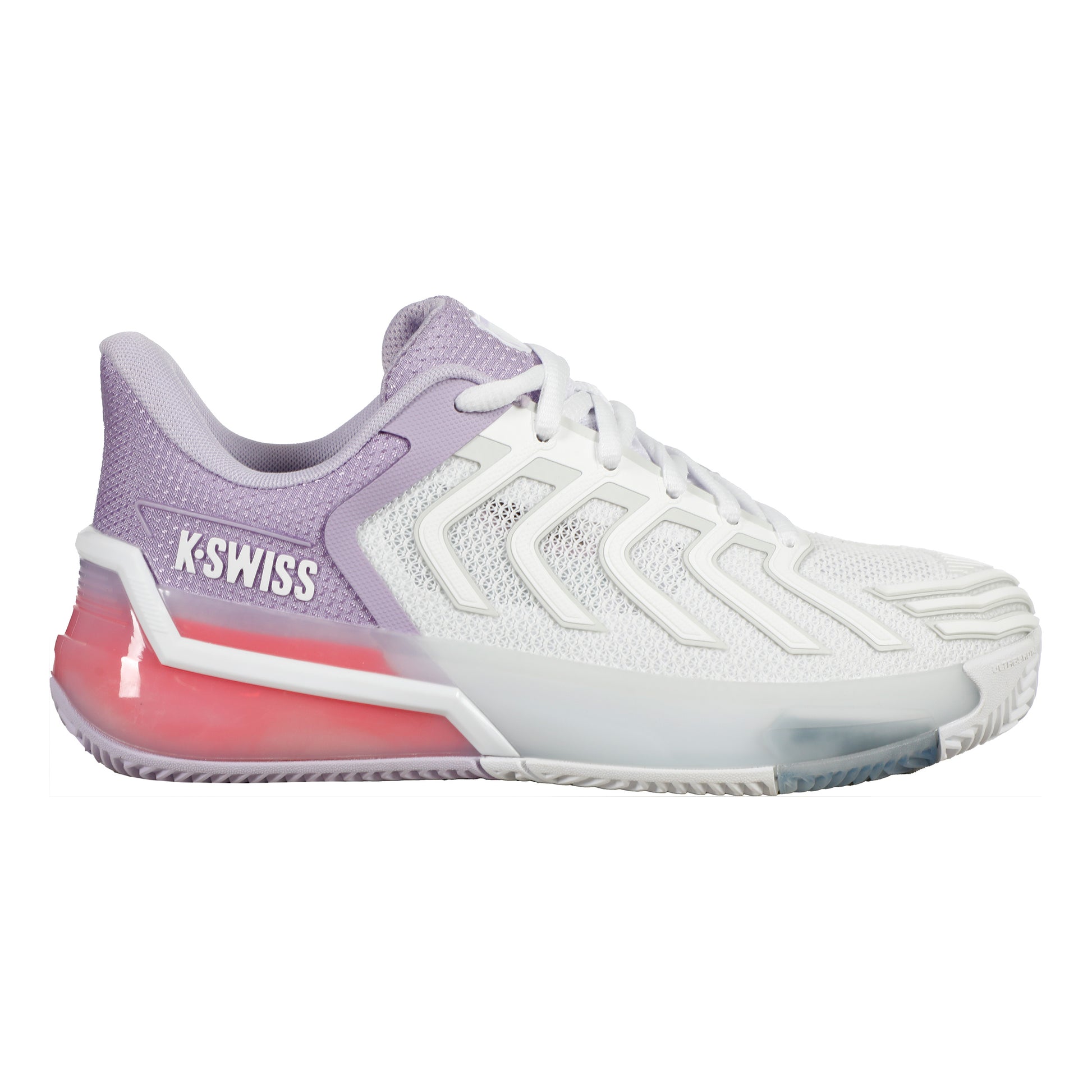 K-Swiss Ultrashot 4 Chaussure terre battue Femmes - blanc, lilas