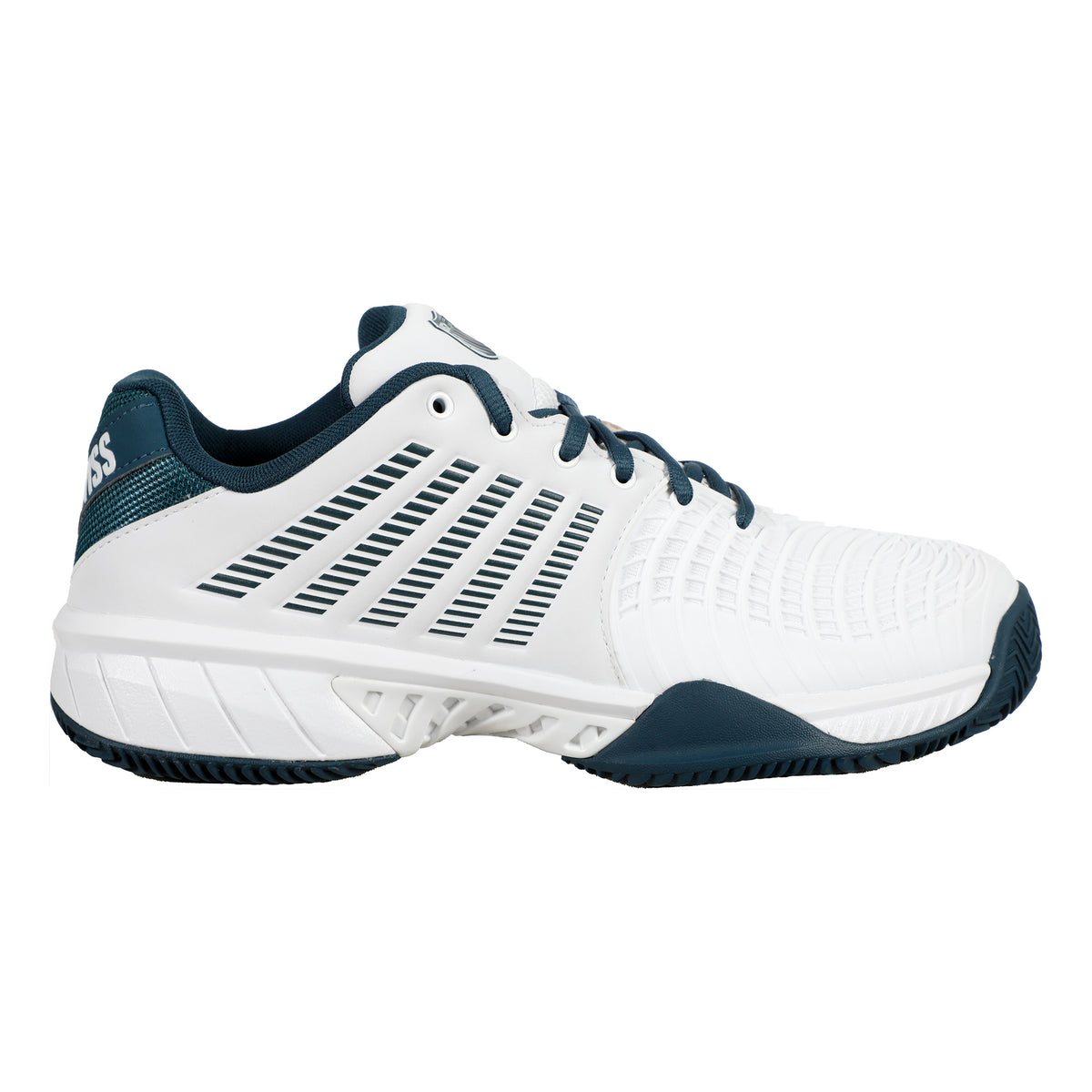 K-Swiss Express Light 3 Chaussure terre battue Hommes - blanc, gris clair