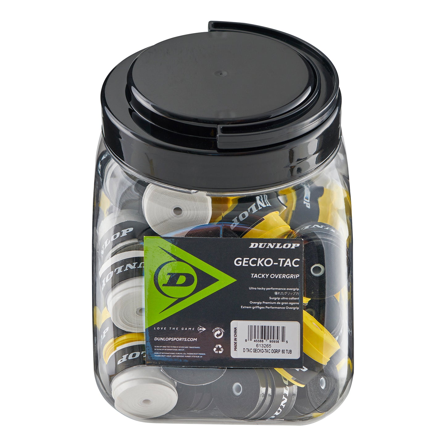 Dunlop Gecko-Tac Pack De 60-Multicouleur