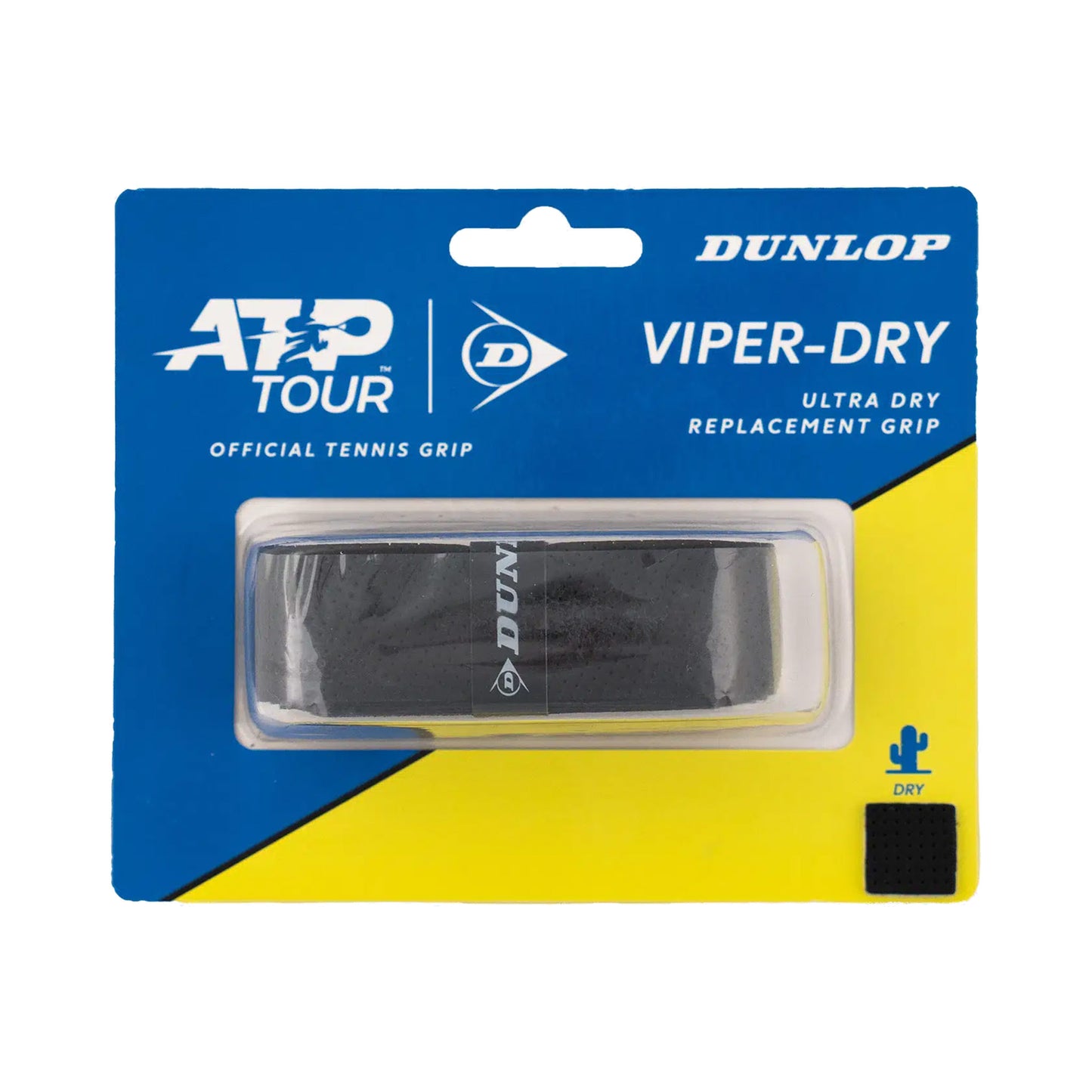 Dunlop ATP Viperdry Replacement Grip Pack 1 unité - noir