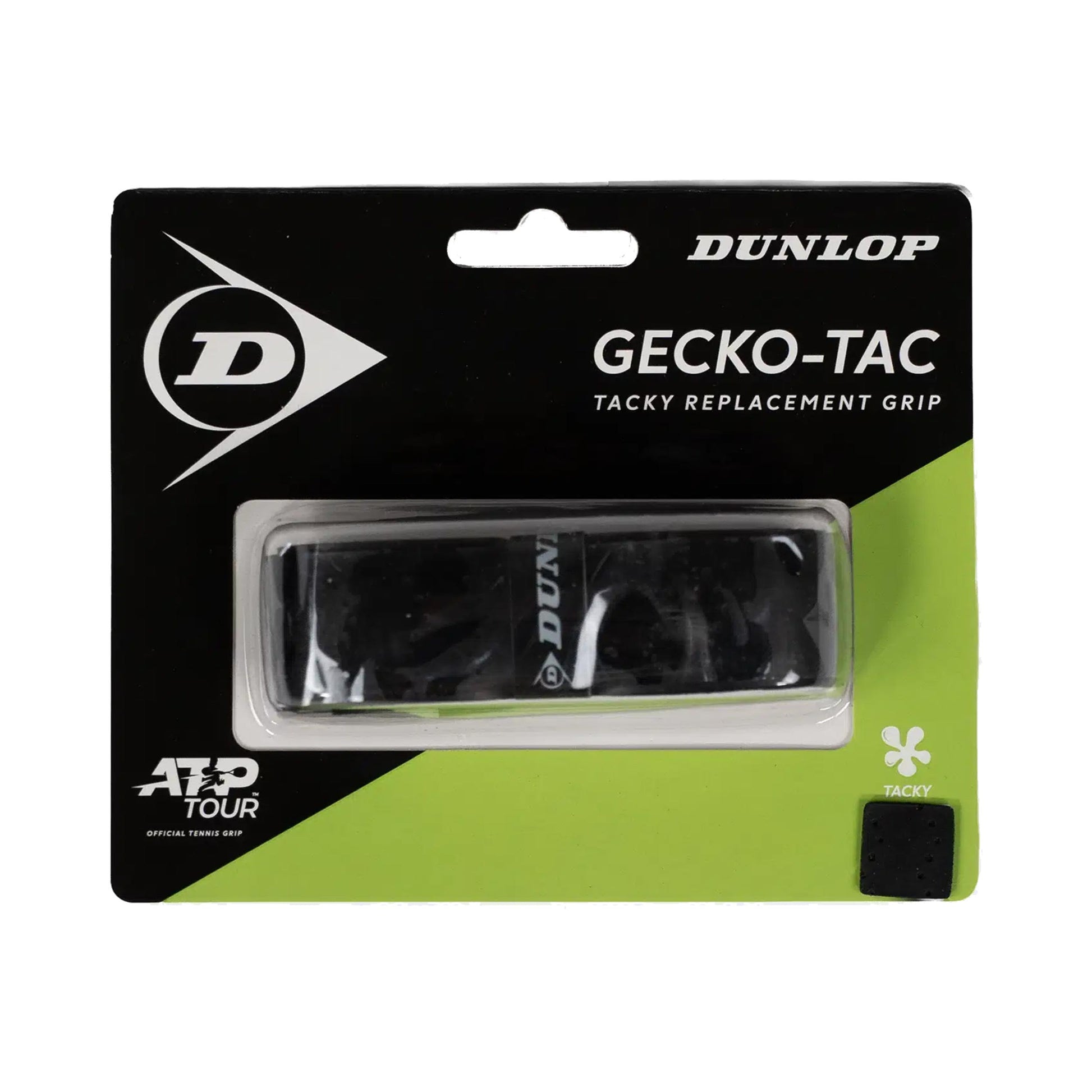 Dunlop Gecko-Tac Replacement Grip Pack 1 unité - noir