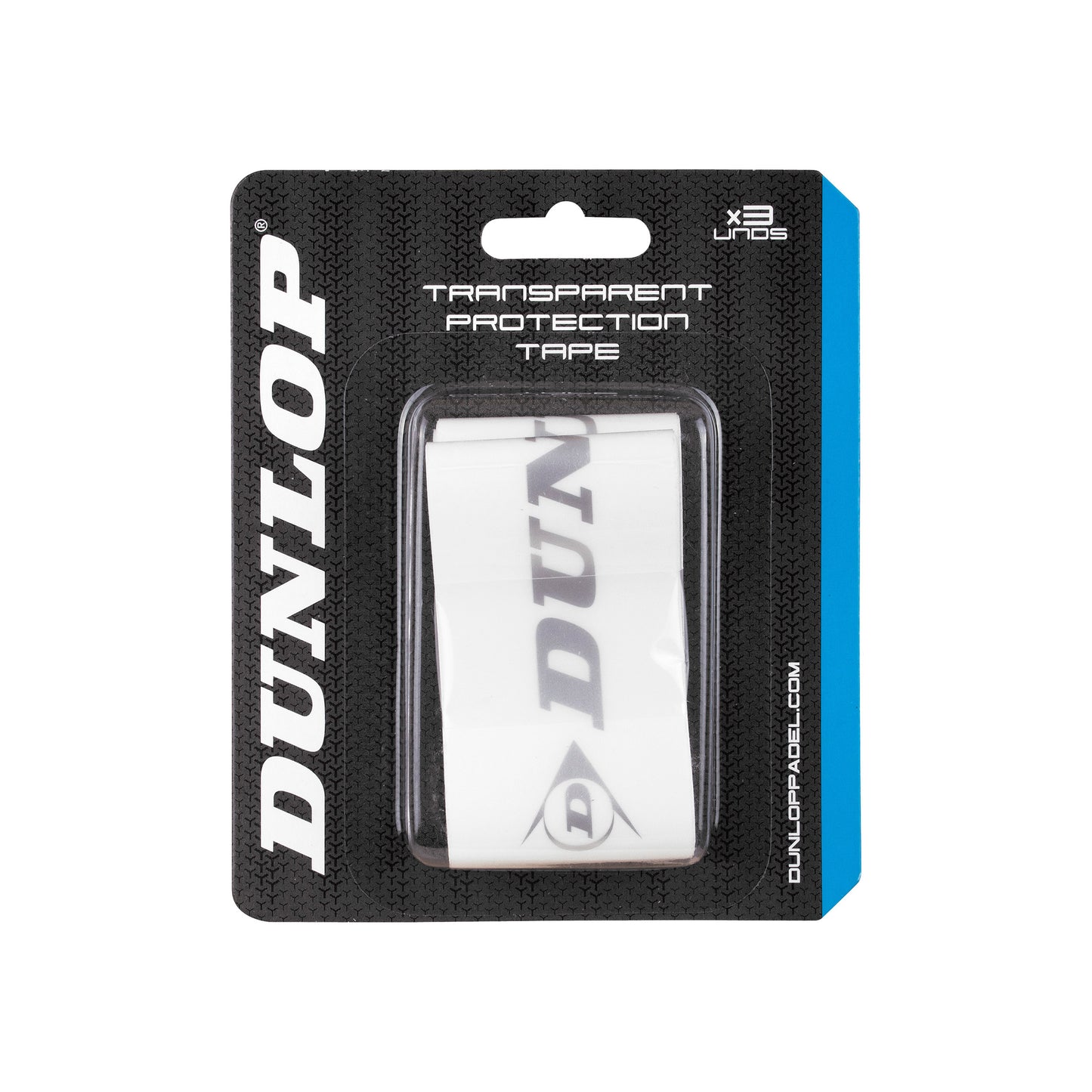 Dunlop Padel Transparent Pro Tape Protection Cadre-Transparent