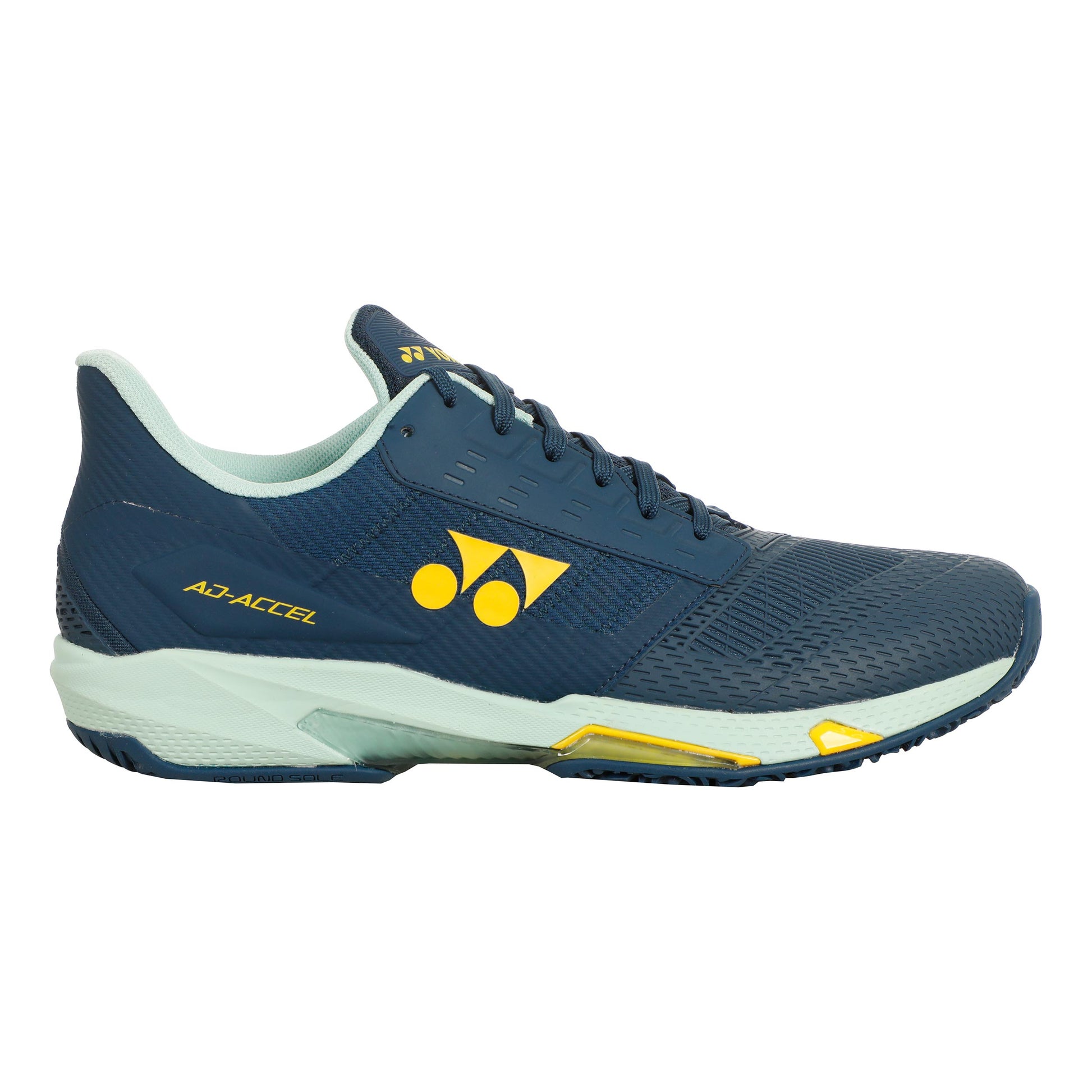 Yonex Power Cushion Ad-Accel Chaussure Terre Battue Hommes-Bleu Foncé,Turquoise