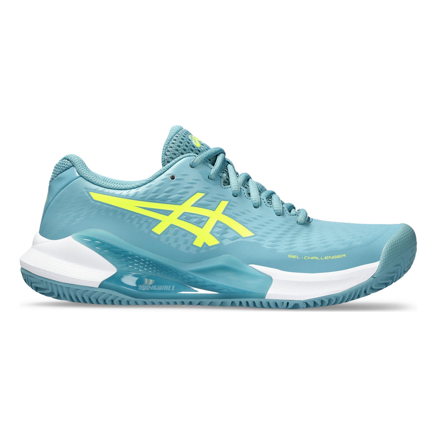 ASICS Gel-Challenger 14 Chaussure terre battue Femmes - bleu petrol, blanc