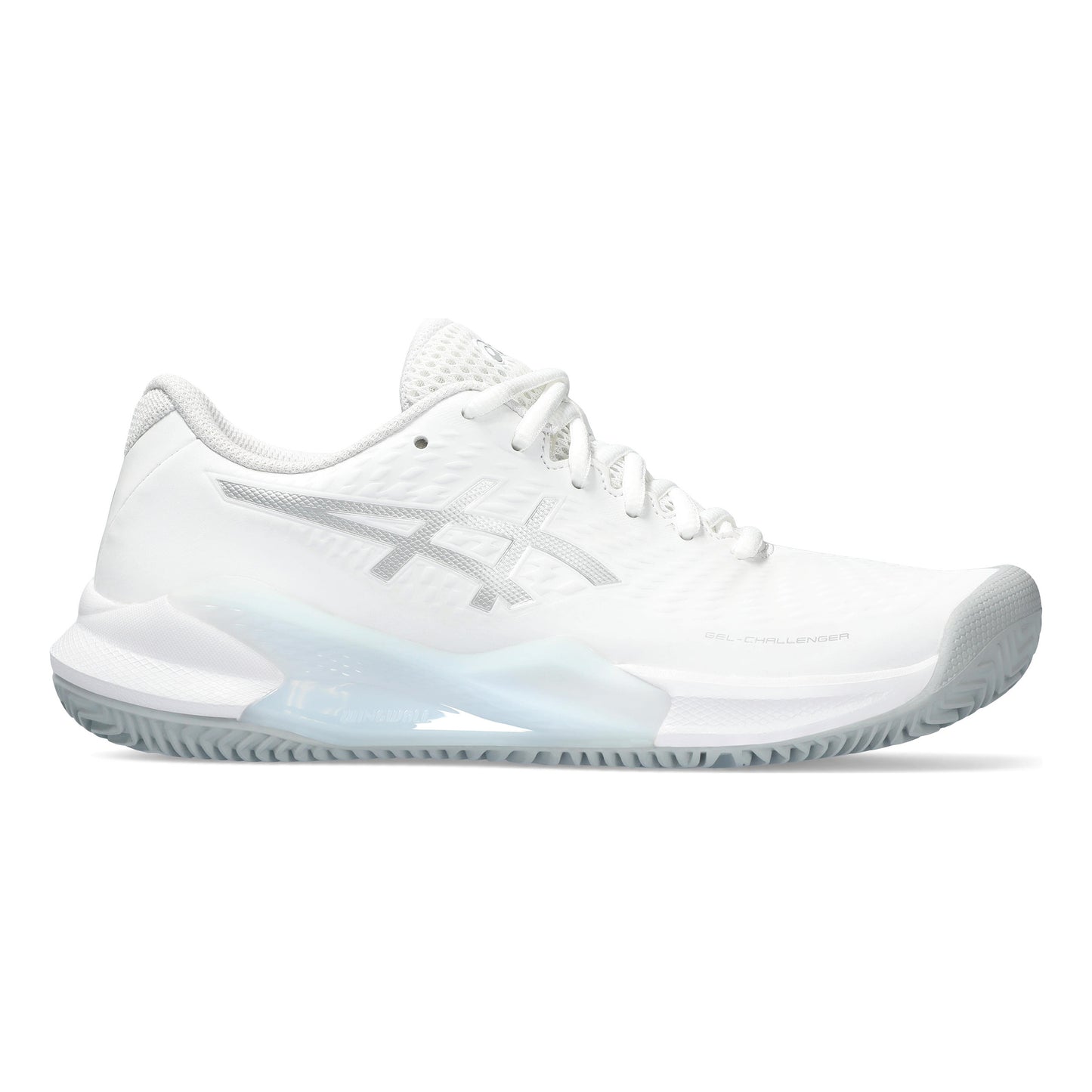 ASICS Gel-Challenger 14 Chaussure terre battue Femmes - blanc, argent