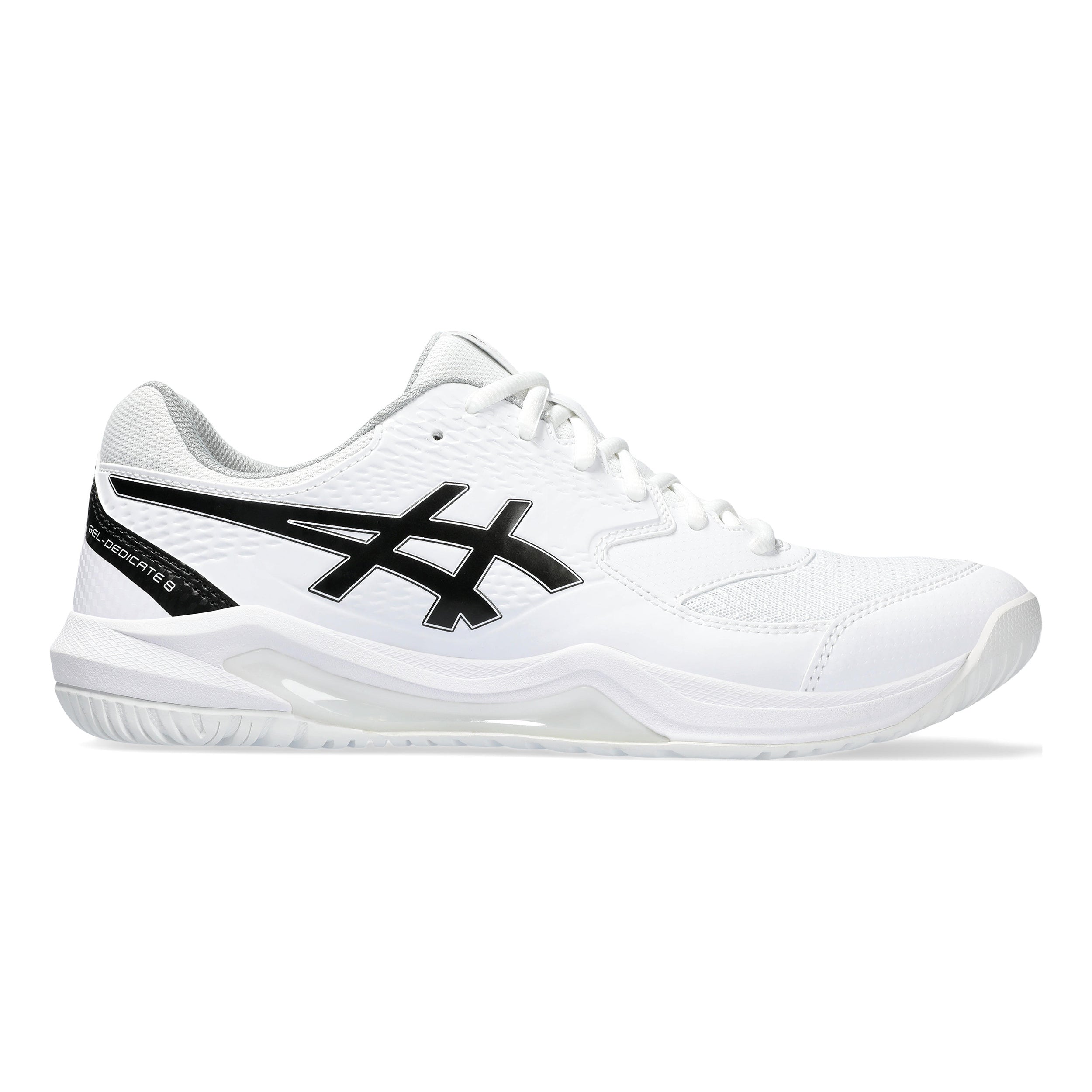 ASICS Gel-Dedicate 8 Chaussures toutes surfaces Hommes - blanc, noir