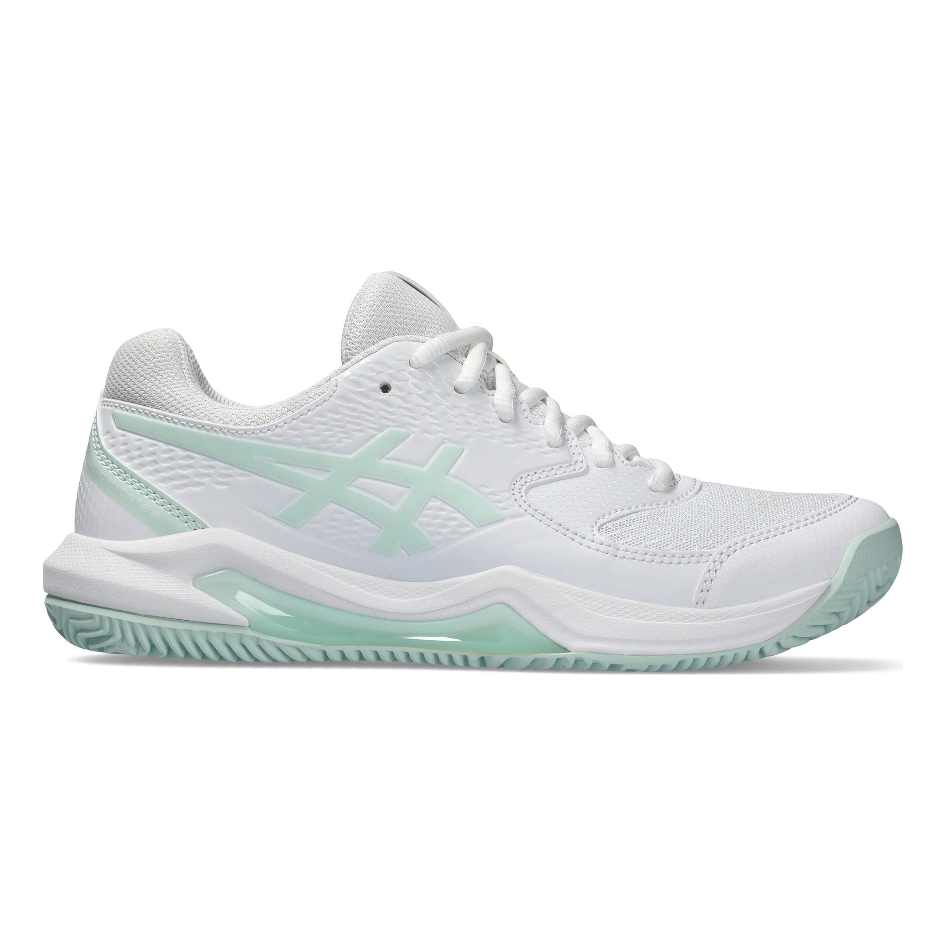 ASICS Gel-Dedicate 8 Chaussure terre battue Femmes - blanc, menthe