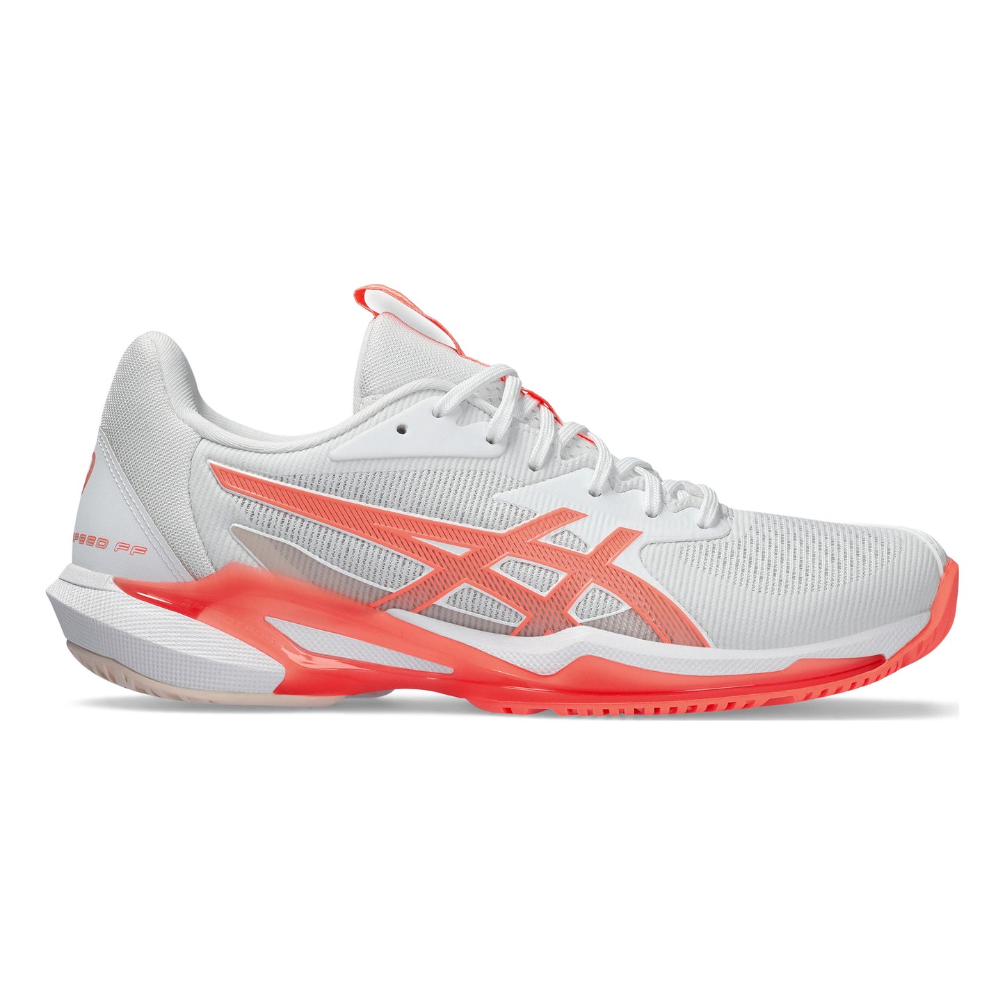 ASICS Solution Speed FF 3 Chaussures toutes surfaces Femmes - blanc, corail