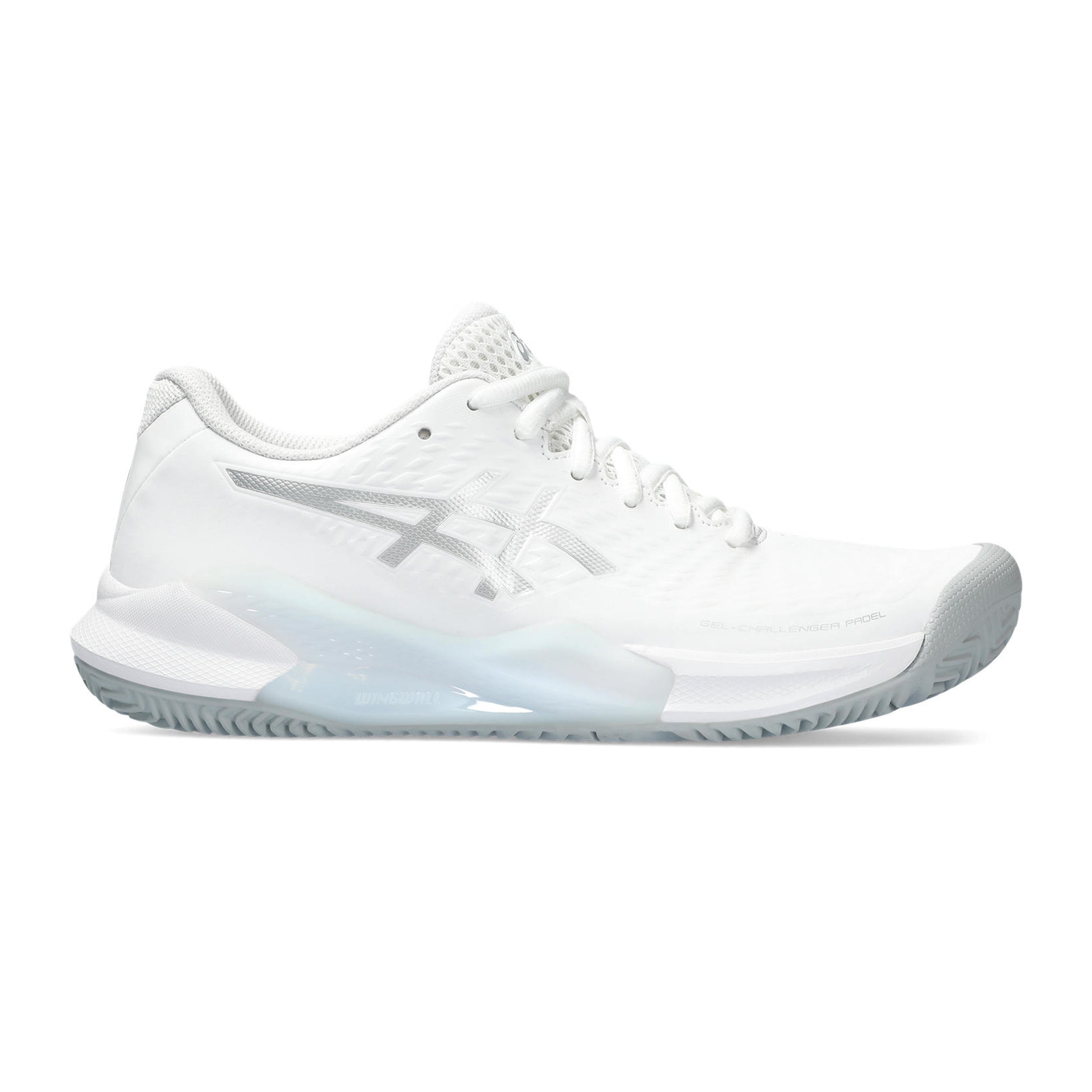 ASICS Gel-Challenger 14 Chaussures Padel Femmes-Blanc,Argent