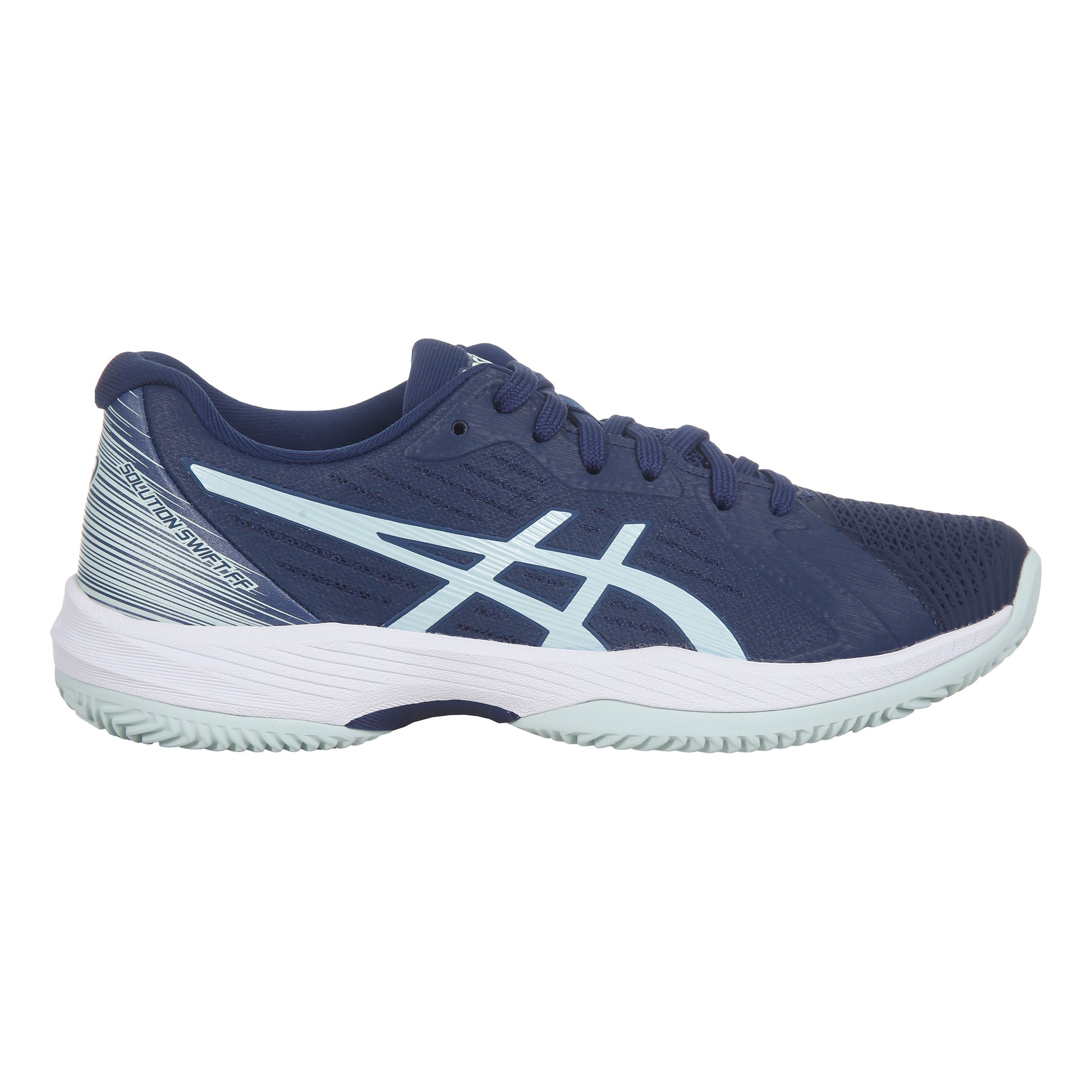 ASICS Solution Swift FF Chaussure terre battue Femmes - bleu, blanc
