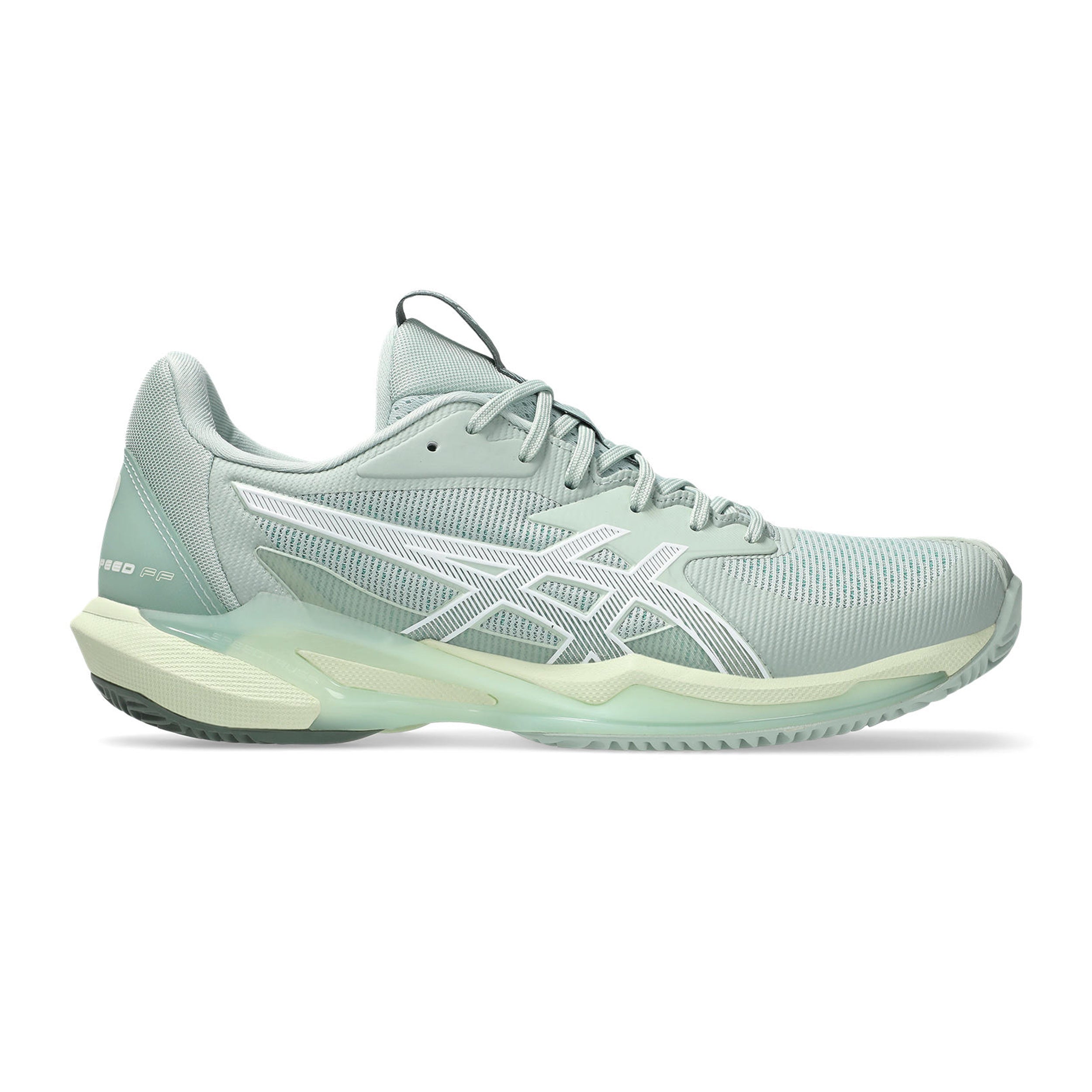 ASICS Solution Speed FF 3 Chaussure terre battue Femmes - bleu gris, blanc