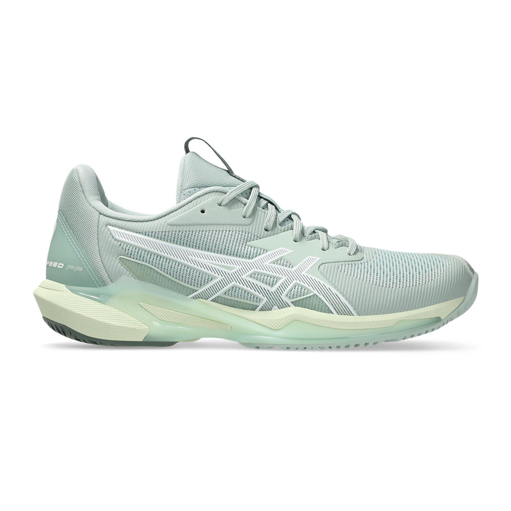 ASICS Solution Speed FF 3 Chaussures toutes surfaces Femmes - bleu gris, blanc