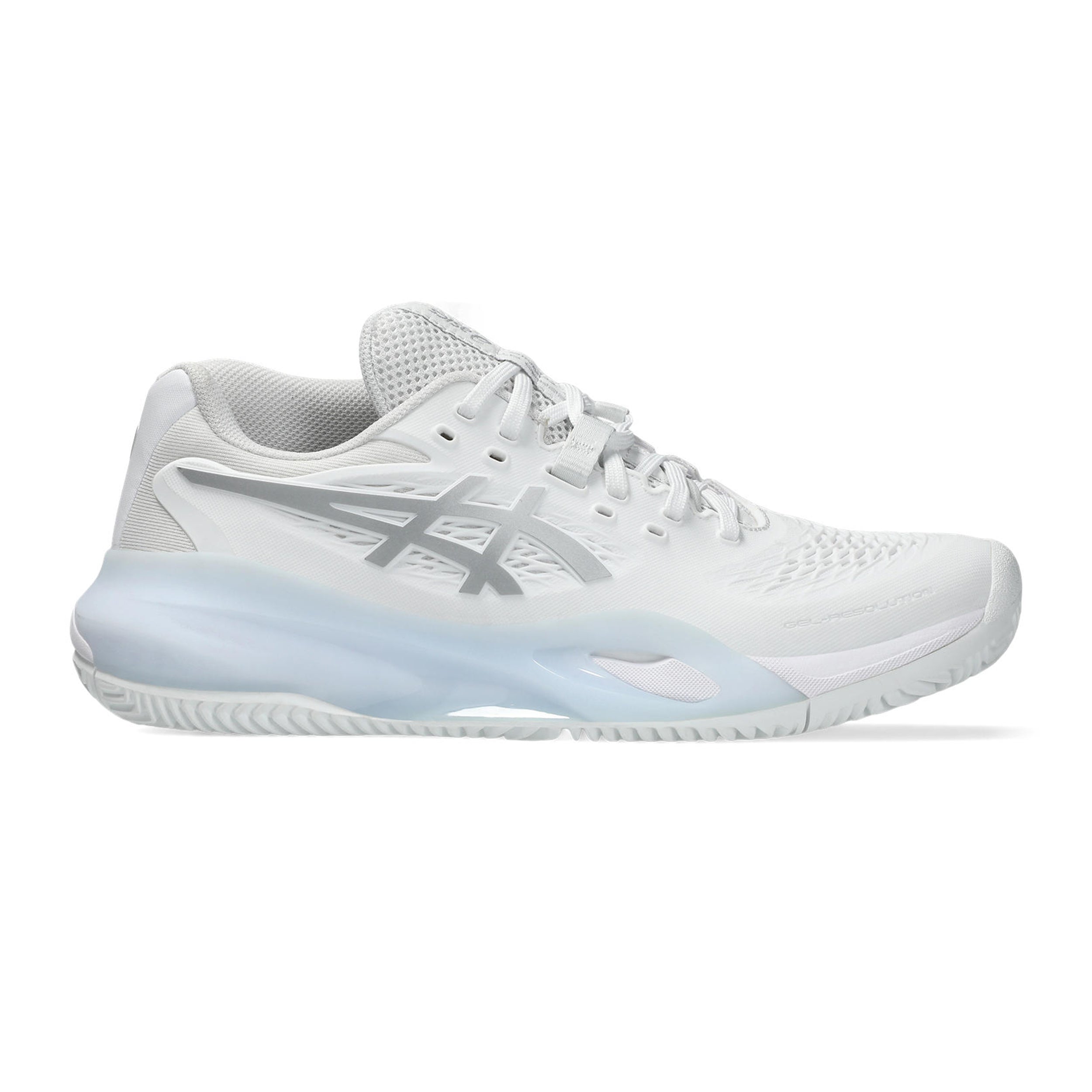 ASICS Gel-Resolution X Chaussure terre battue Femmes - blanc, argent