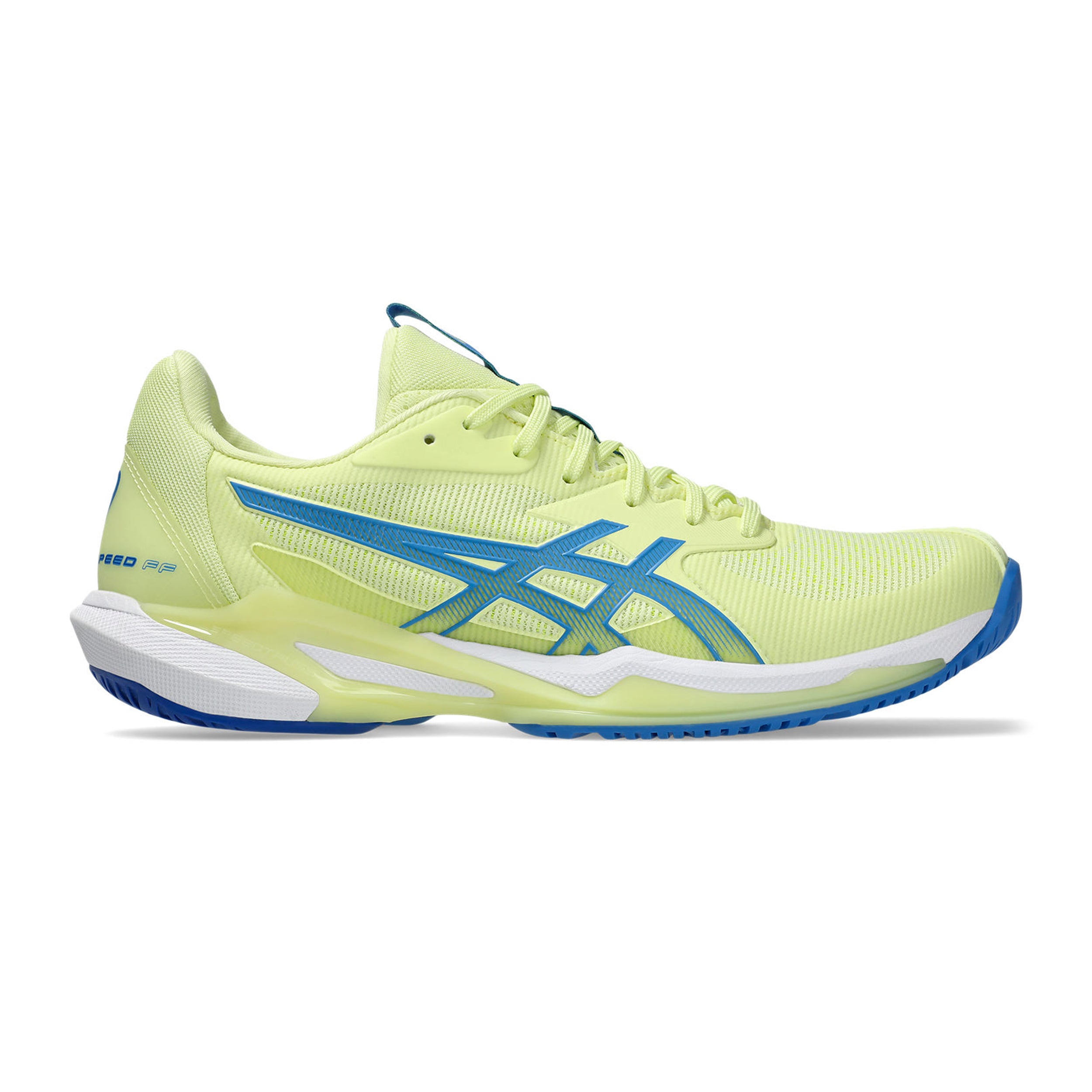 ASICS Solution Speed FF 3 Chaussures toutes surfaces Femmes - jaune lemon, bleu
