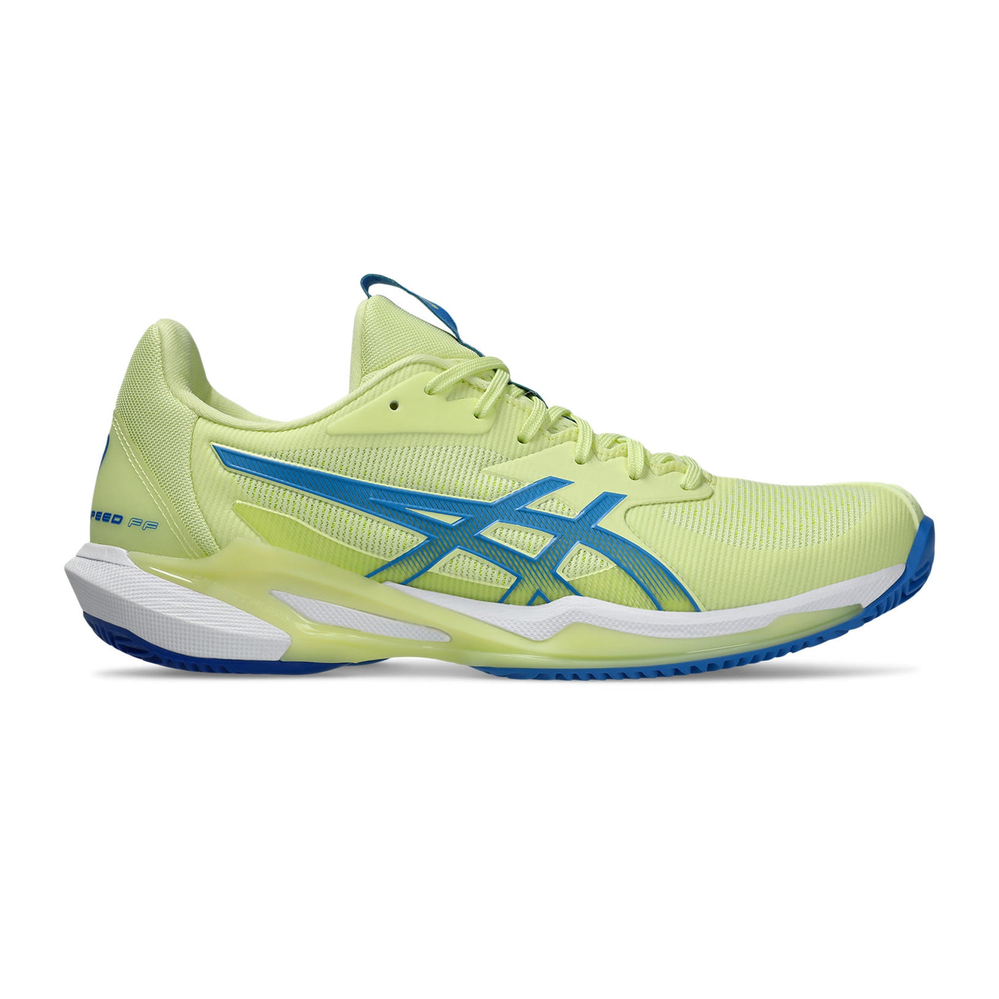 ASICS Solution Speed FF 3 Chaussure terre battue Femmes - jaune lemon, bleu