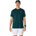 Court T-shirt Hommes - vert foncé,