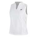 Court Débardeur tank top Femmes-blanc