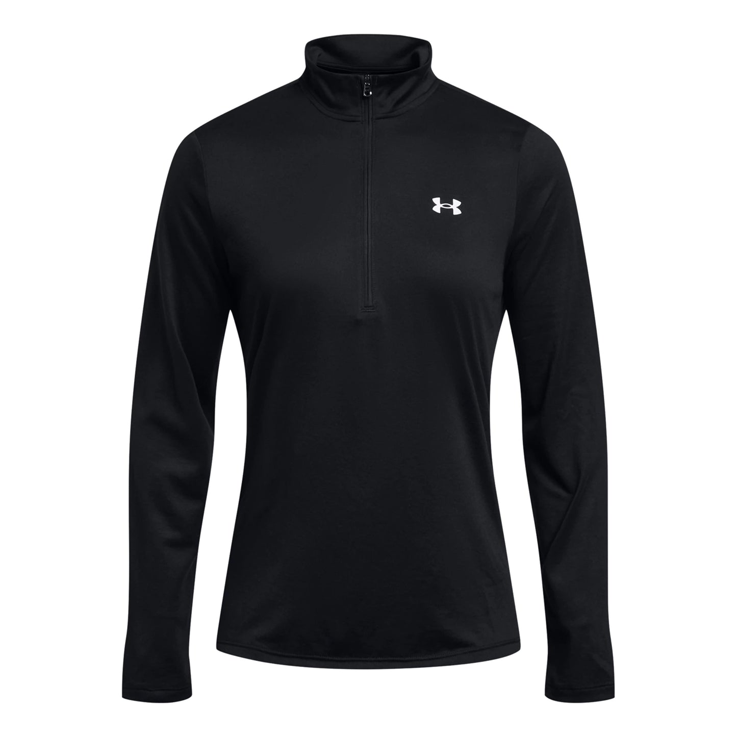 Under Armour Tech 1/2 Zip Haut Manches Longues Femmes-Noir