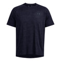 Tech Textured T-shirt Hommes-Bleu Foncé