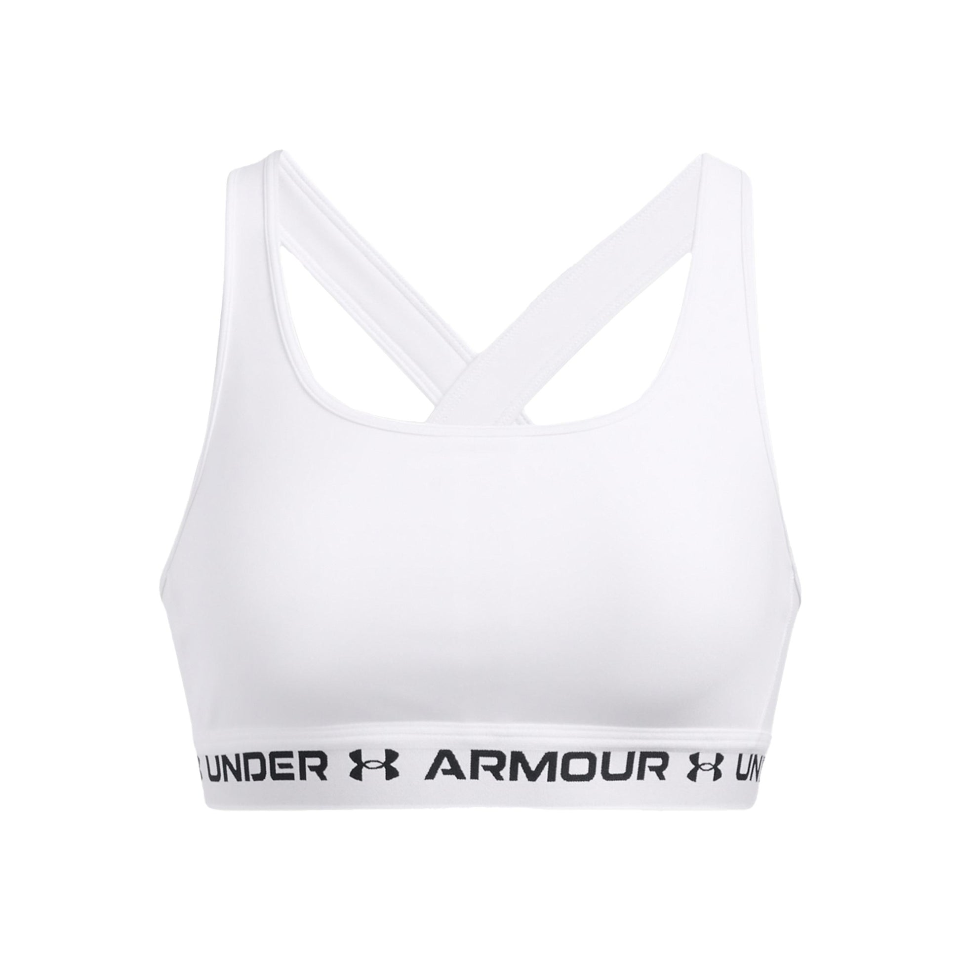 Under Armour Crossback Mid Soutien-gorge sport Femmes - blanc, noir