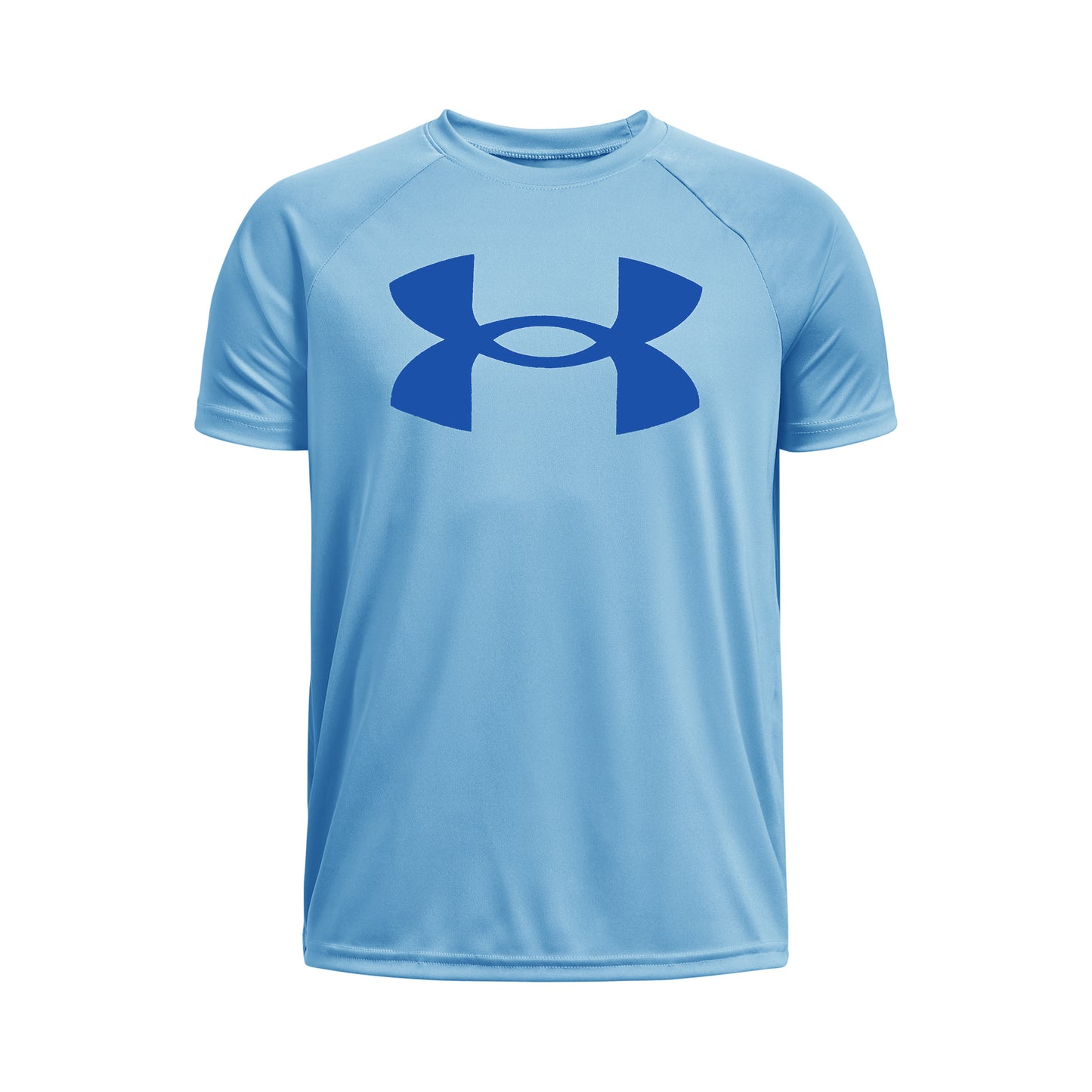 Under Armour Tech Big Logo T-shirt Garçons - bleu clair,