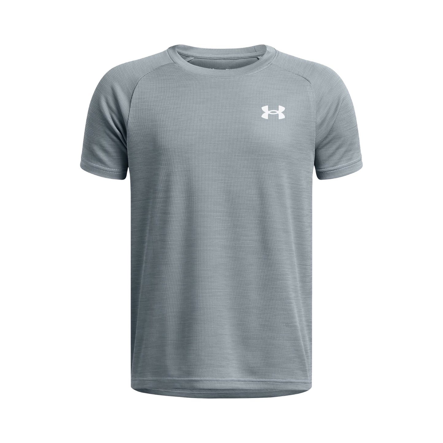 Under Armour Tech Textured T-shirt Garçons - bleu gris,